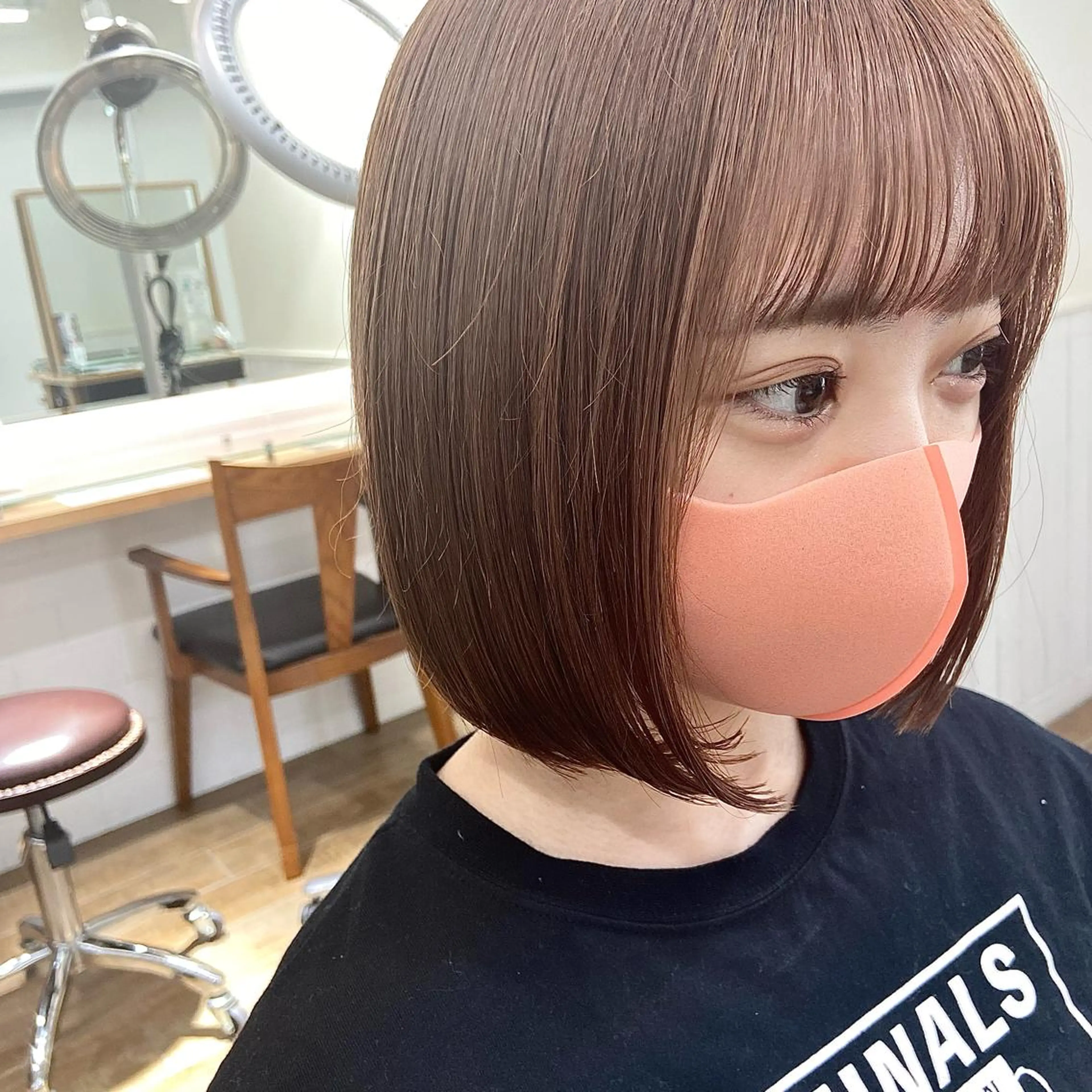 ショート カラー パーマ ヘアアレンジ メンズ キッズ ネイル マツエク・マツパ カット ヘアカラー トリートメント 横浜Bob美容師🤎 ERINAのヘアスタイル