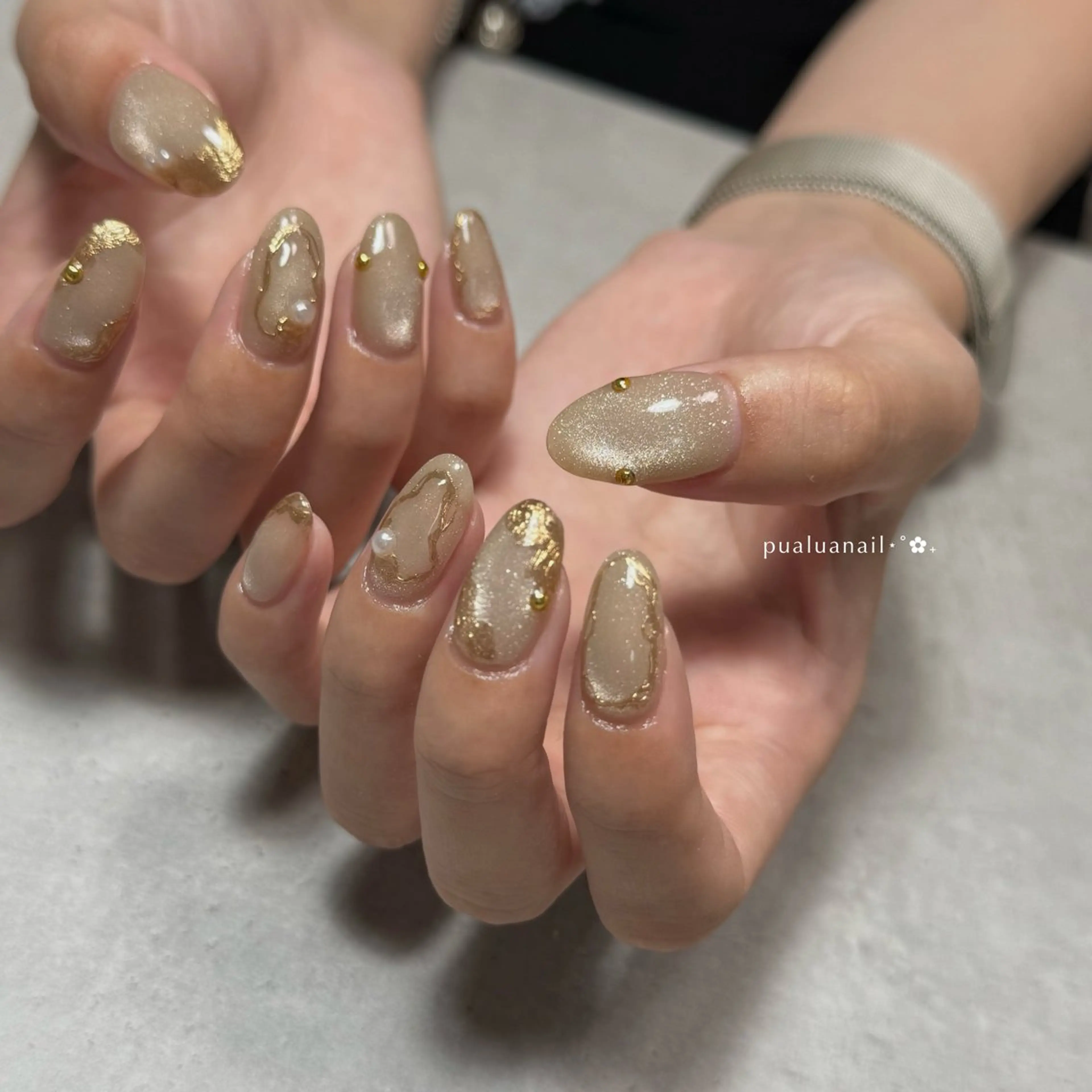 ネイル ハンドネイル pualua miharuのネイルデザイン
