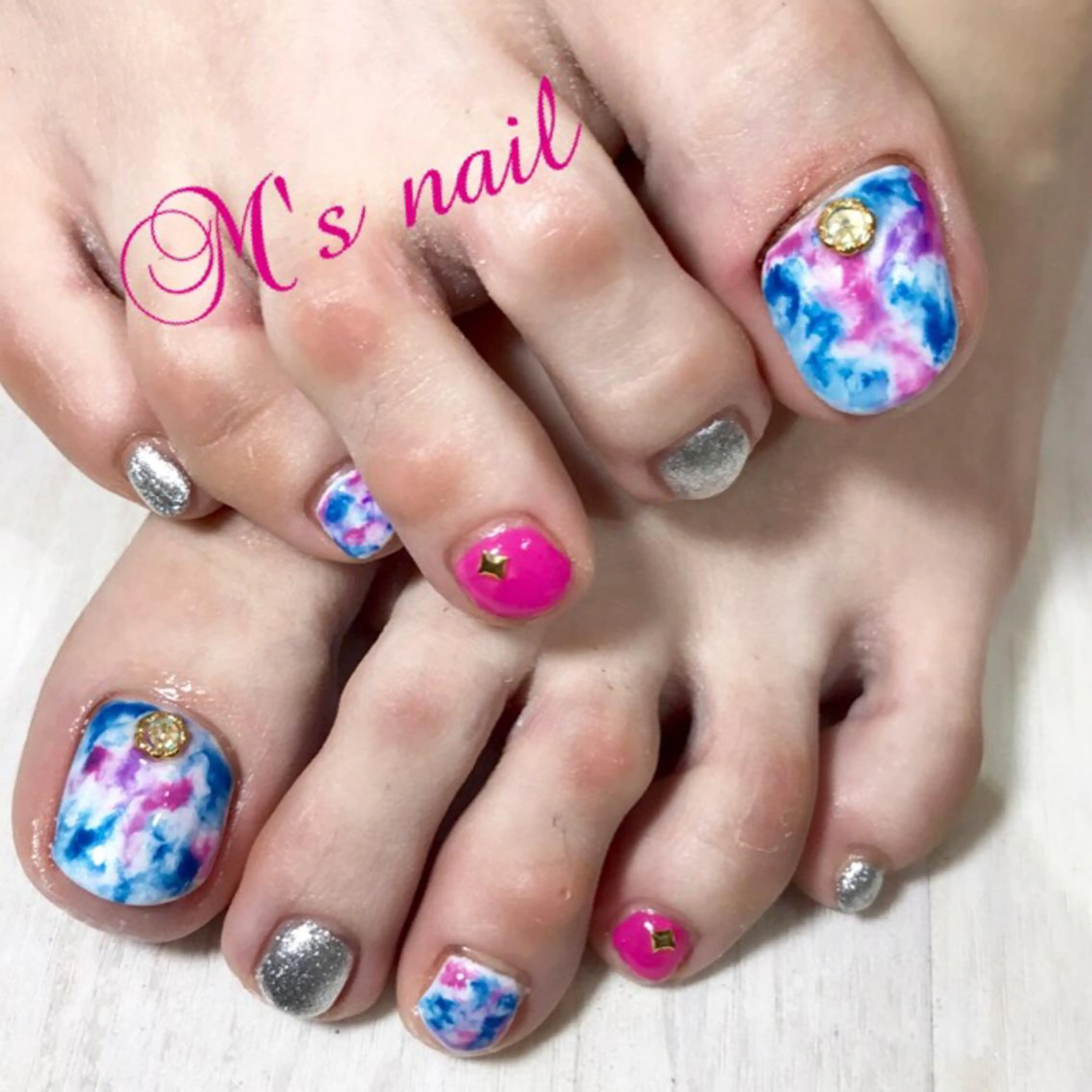 ネイル フットネイル M's nail所属・M's nail ..のネイルデザイン