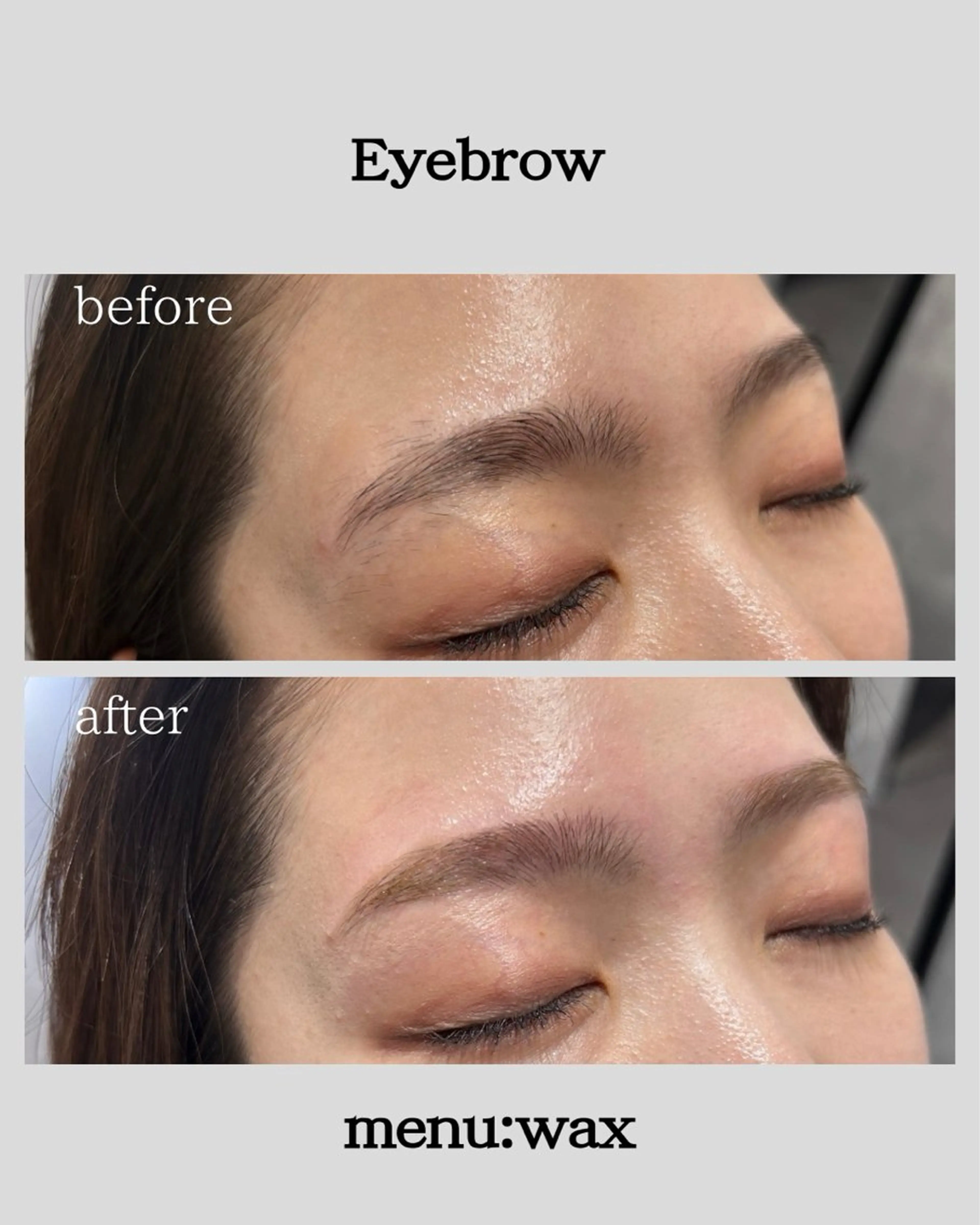 アイブロウ 眉毛ワックス、パーマ 眉だけで垢抜けの眉毛・アイブロウイメージ