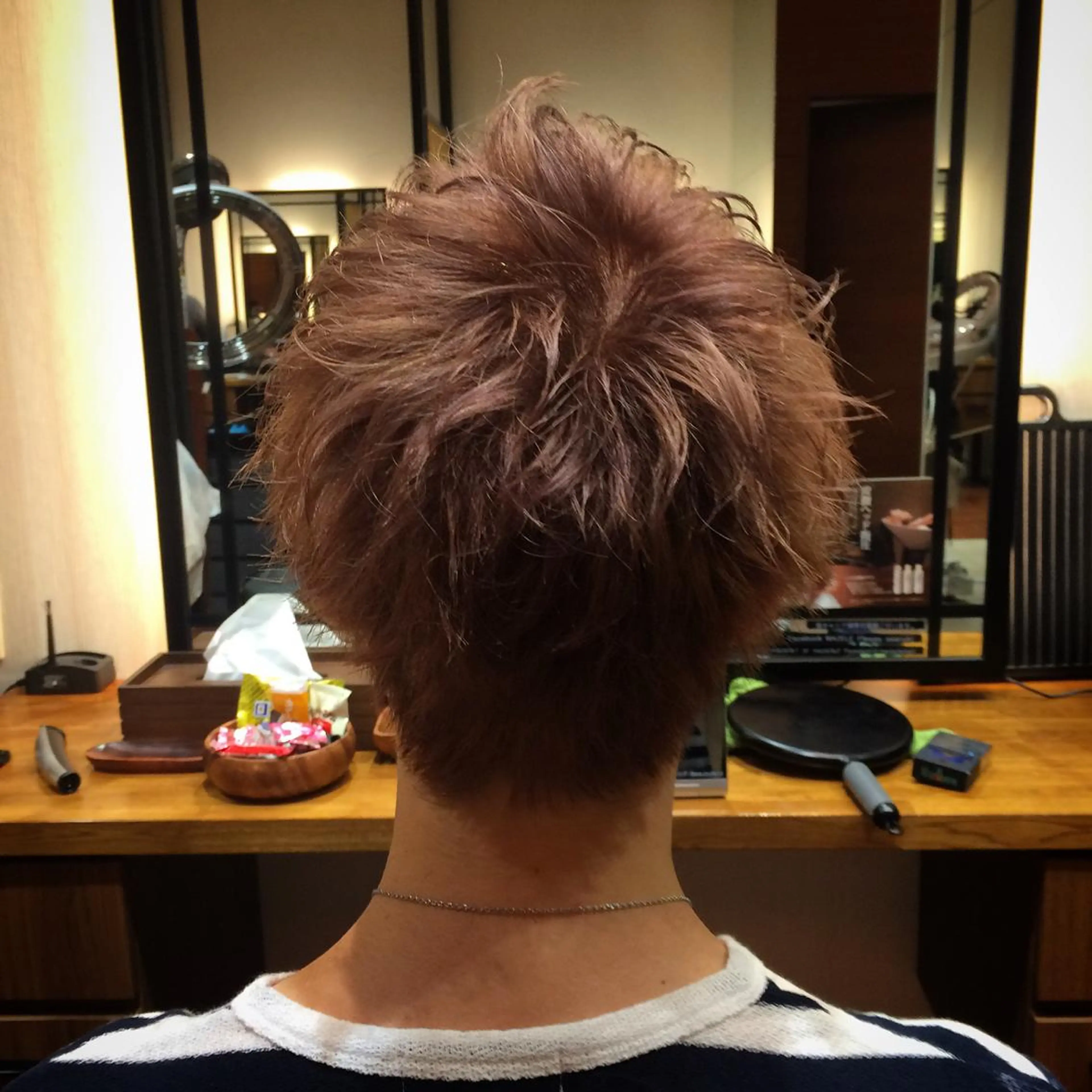 ショート カラー メンズ ダブルカラー 💈大人の渋髪💈 店長　大橋侑弥のヘアスタイル
