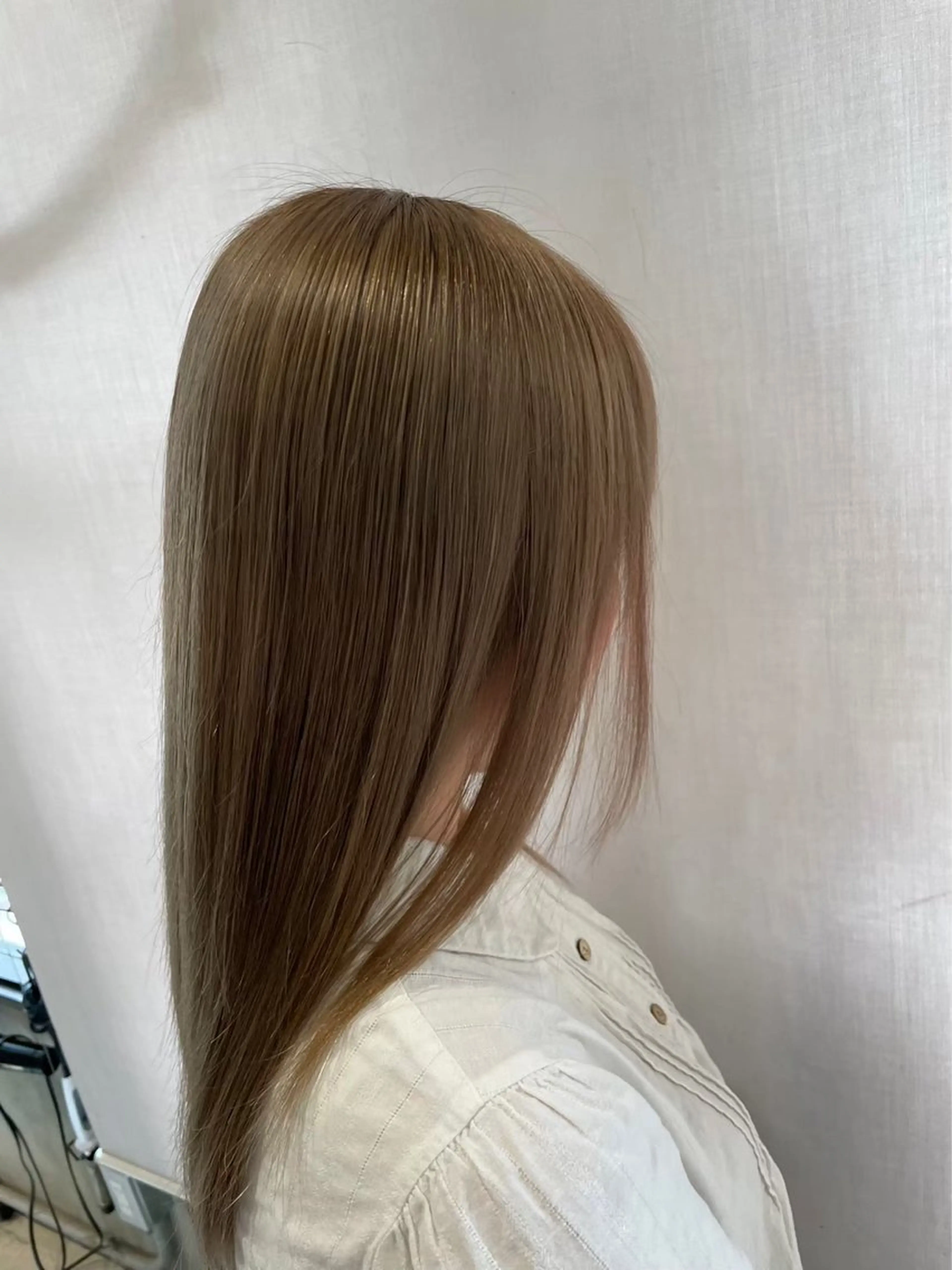 セミロング カラー ヘアカラー トリートメント 🌺柔らか透明感 カラー🌊MAMIのヘアスタイル