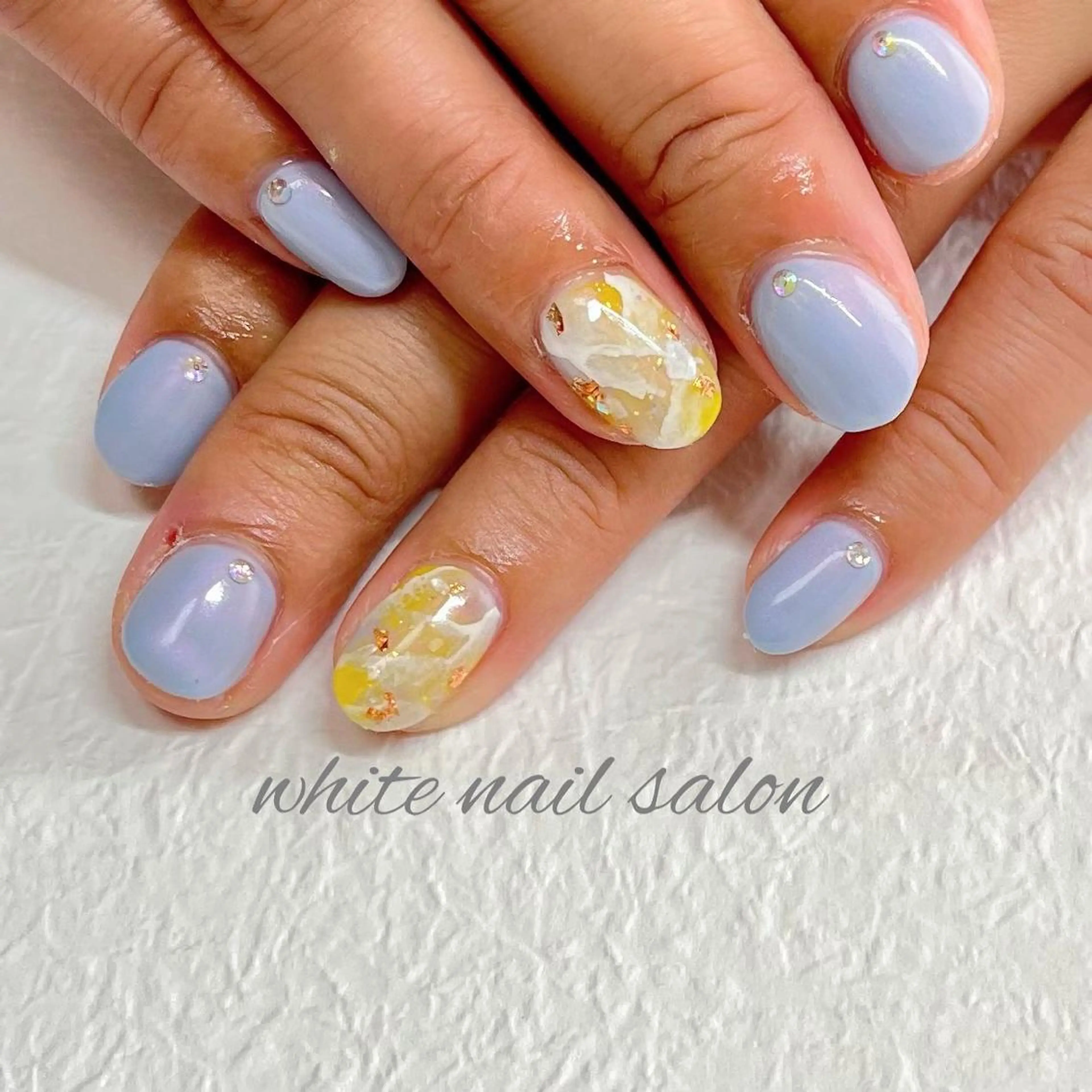 ネイル フットネイル ジェルネイル ハードジェル ラメ(グリッター) 持ち込み ハンドネイル white nail salonのネイルデザイン