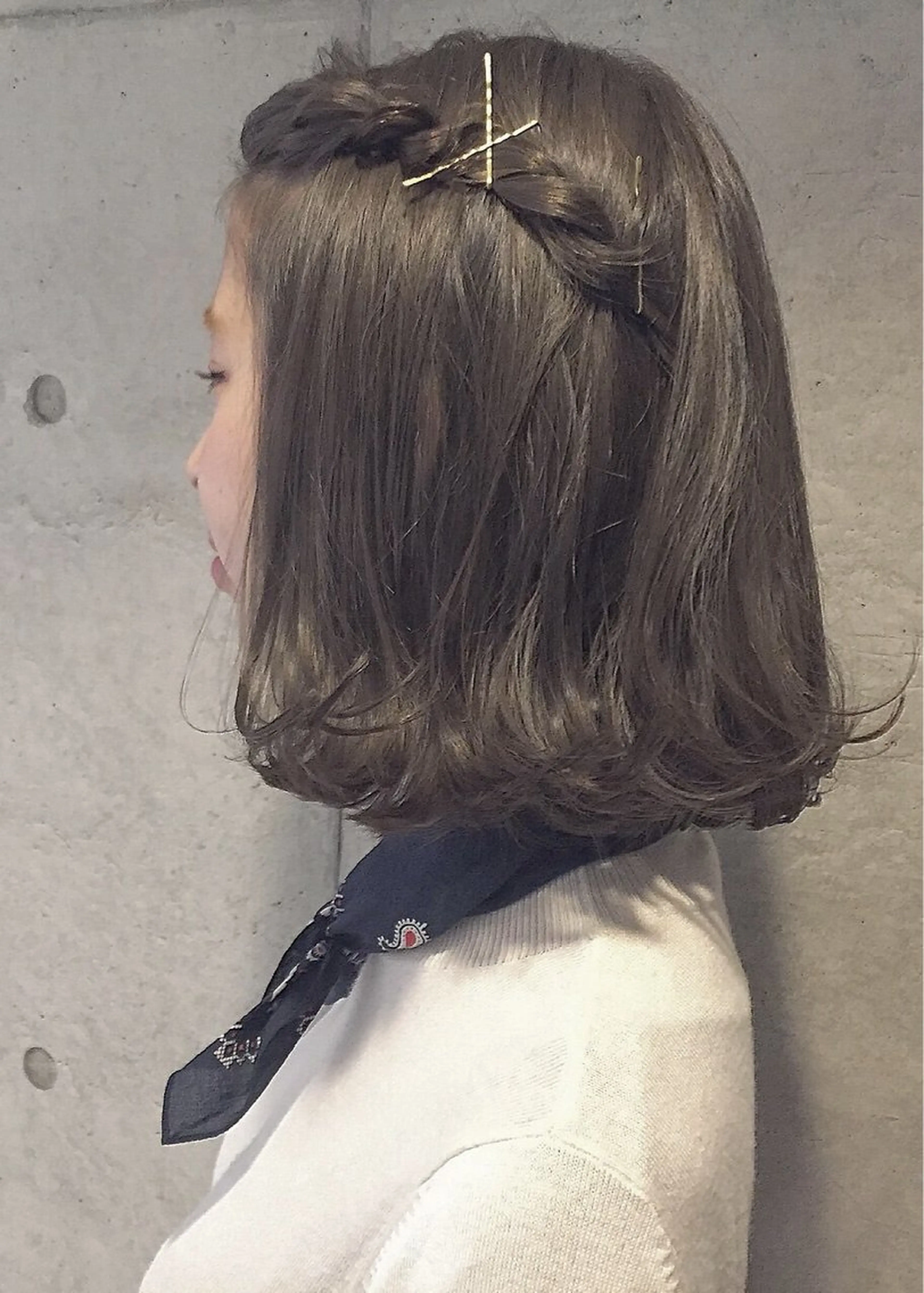 カラー ヘアカラー 山村 佳世のヘアスタイル