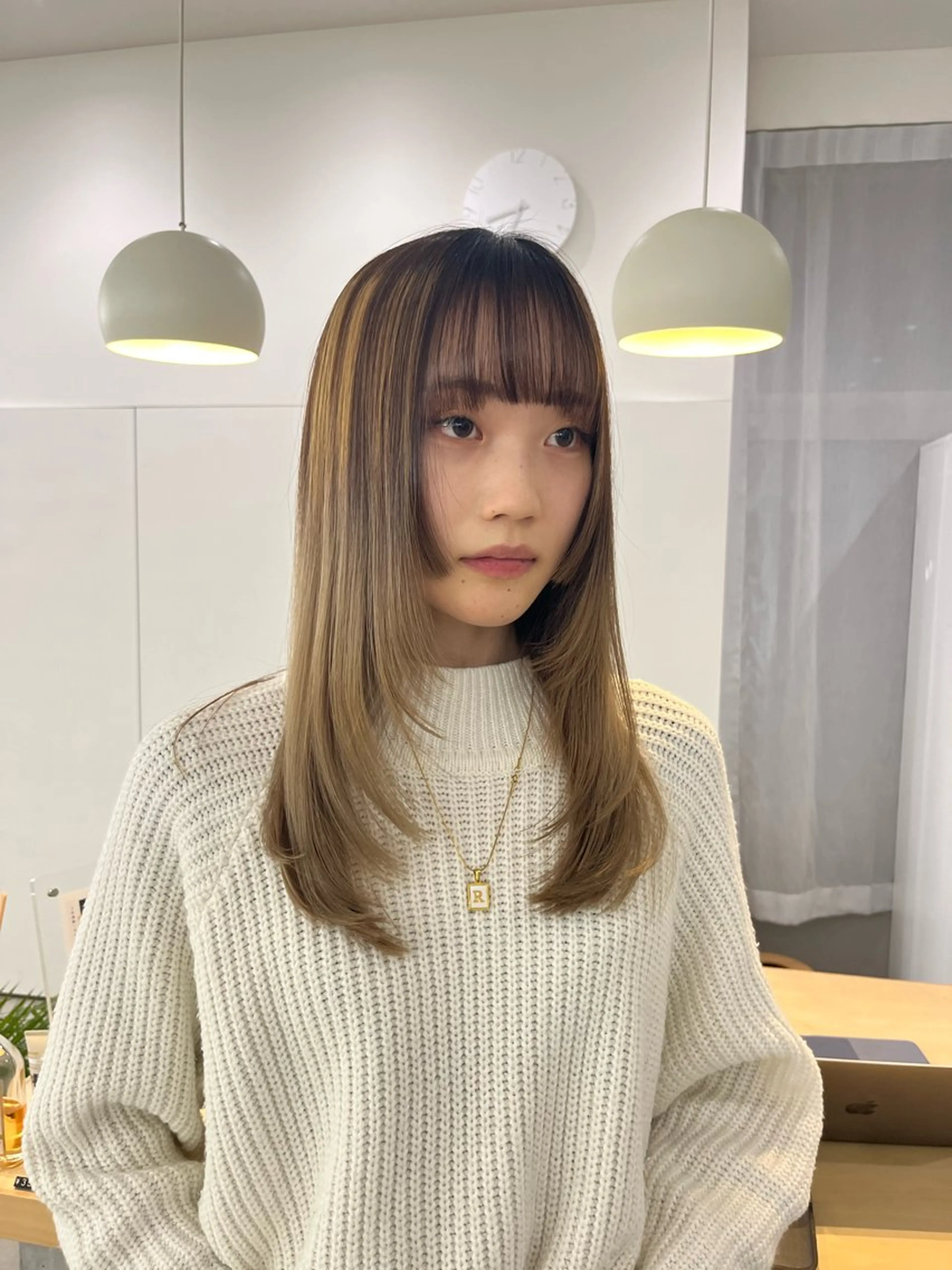 ロング e's所属・瀬長 なおみのヘアスタイル