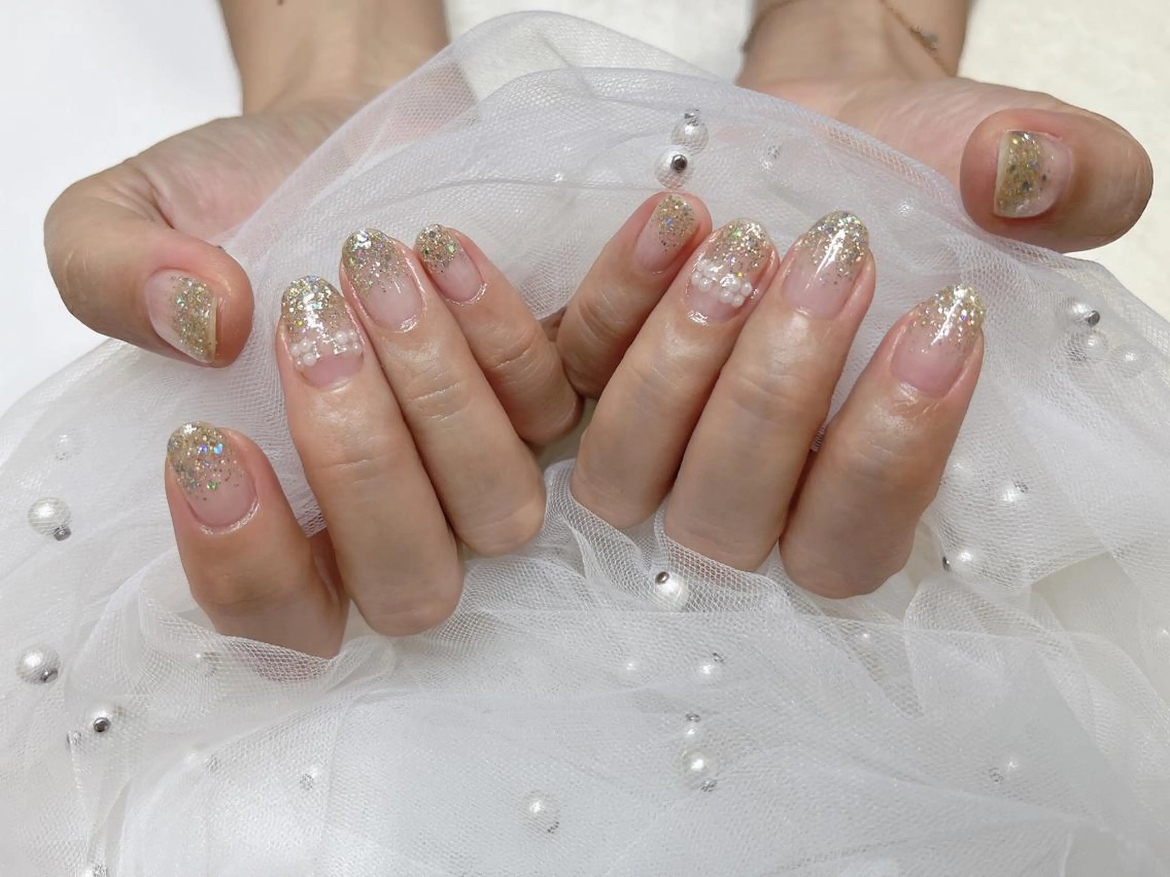 ネイル アートネイル フラッシュネイル フラワーネイル フットネイル フレンチネイル Moci Nail Salonのネイルデザイン