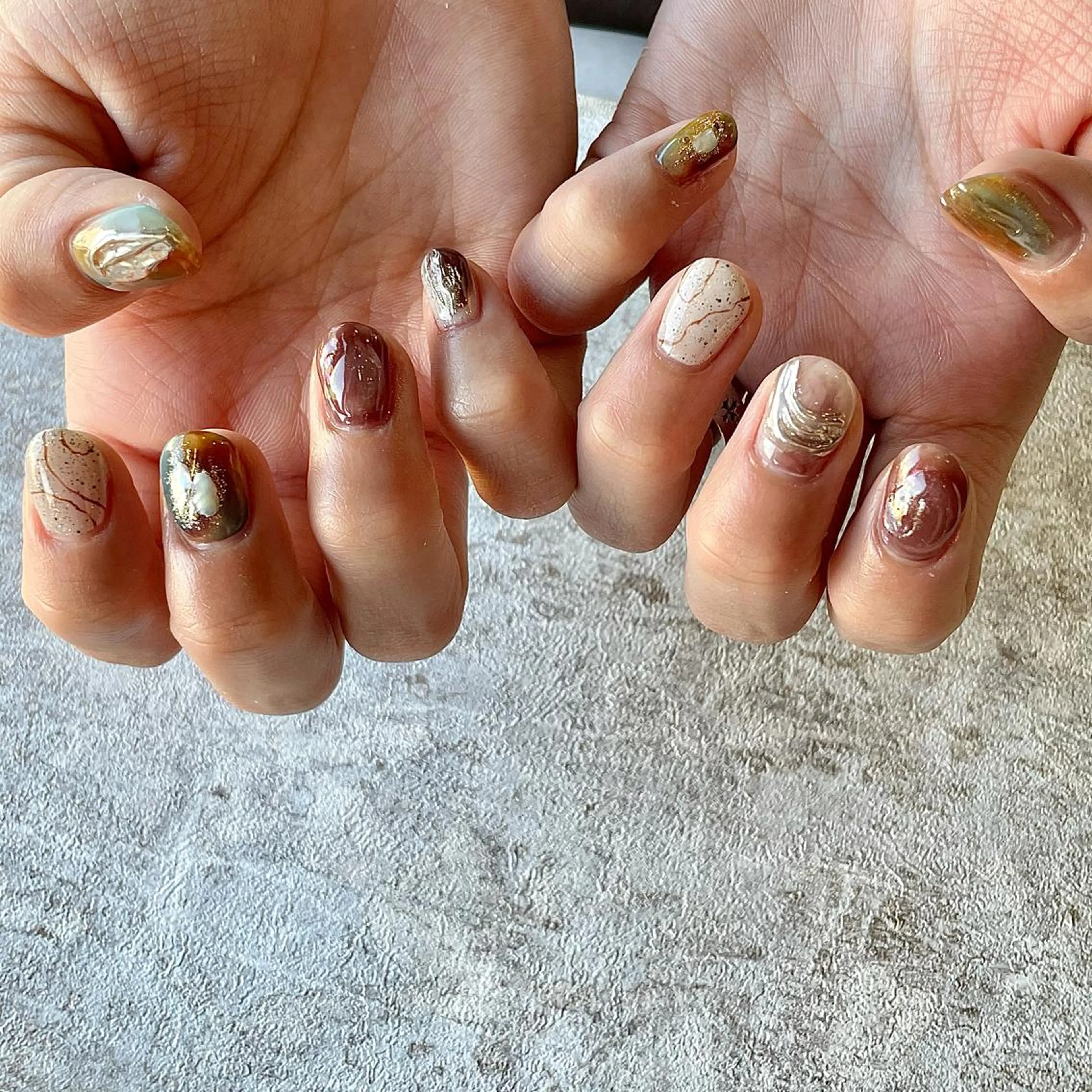 ネイル Allure小山店 後藤文香のネイルデザイン