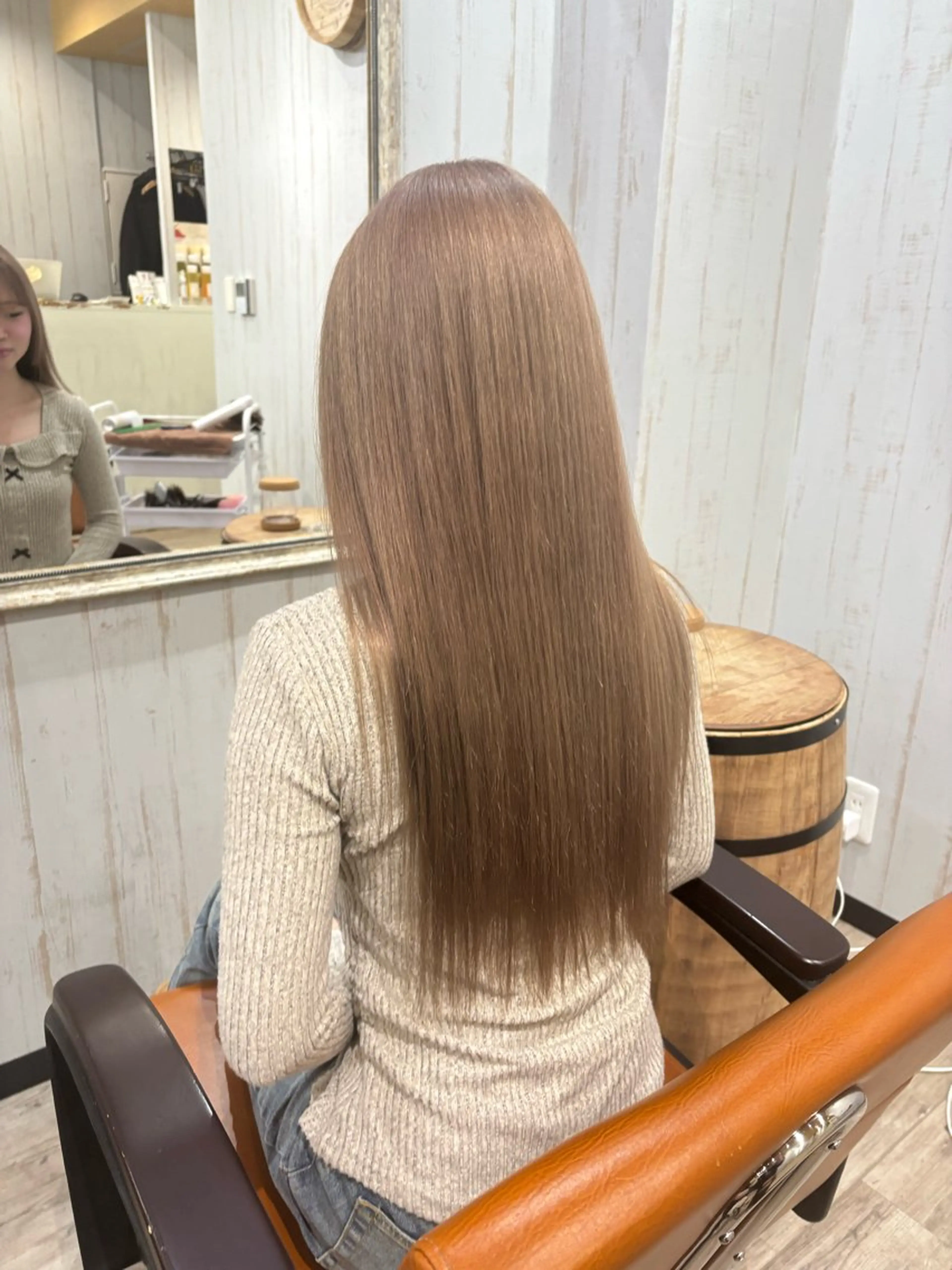 ご新規様限定✨ブリーチ込み/ベージュ系カラー専用🤎/撮影モデル📸の写真
