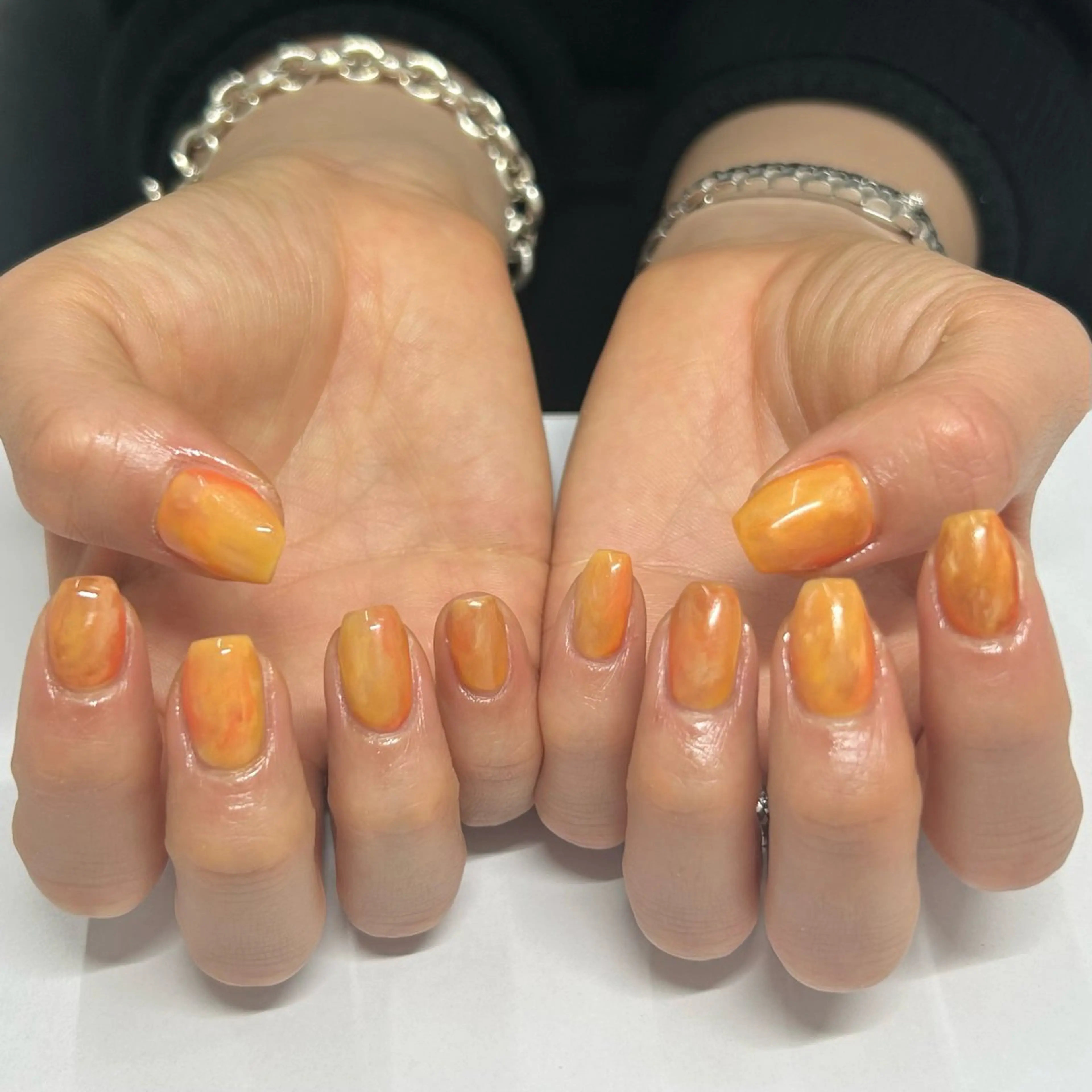 ネイル ハンドネイル プライベートネイルサロンone nail所属・one nail 【カラフル/個性派】のネイルデザイン