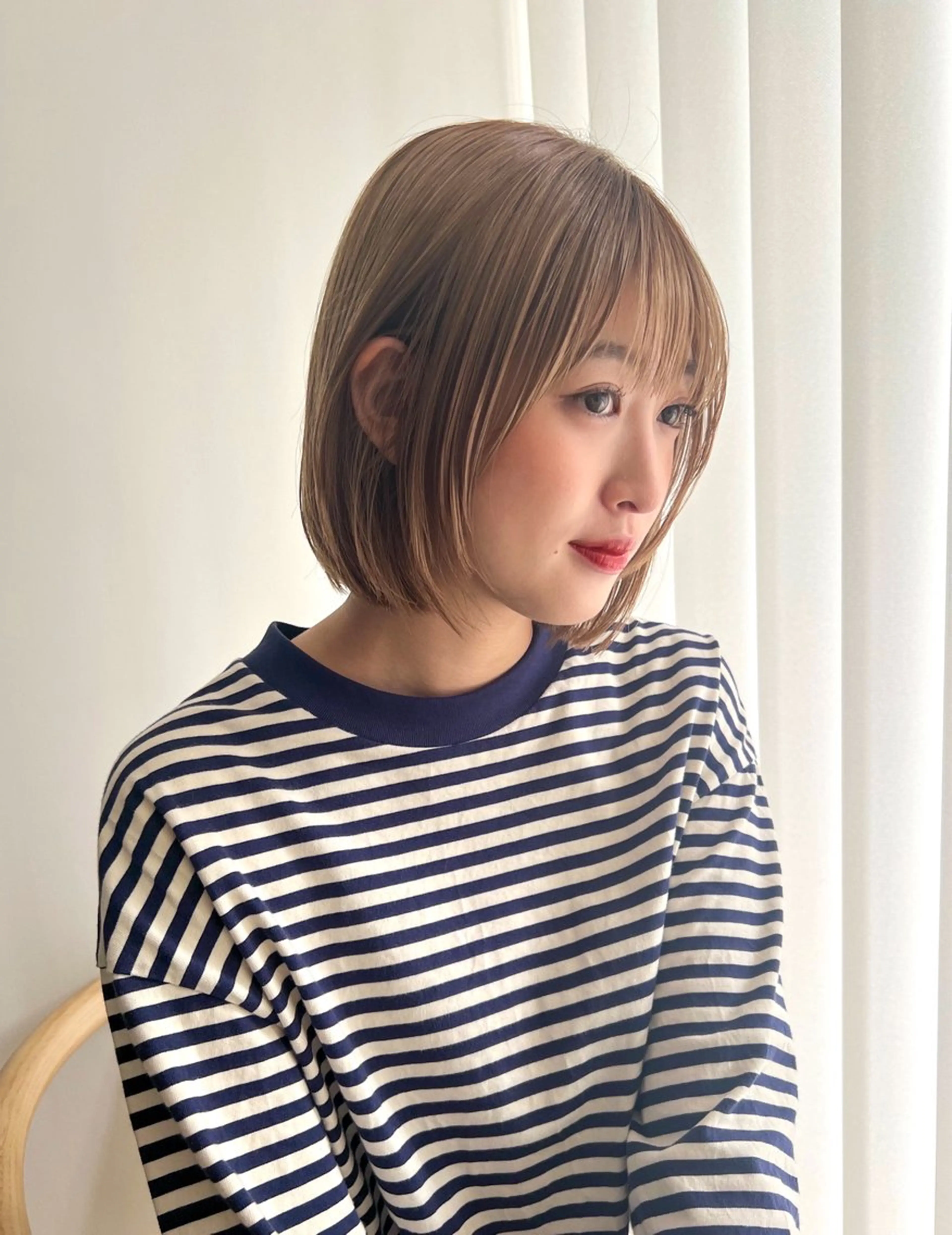 ショート ヘアカラー トリートメント 縮毛矯正/髪質改善 カット/横山陸人のヘアスタイル