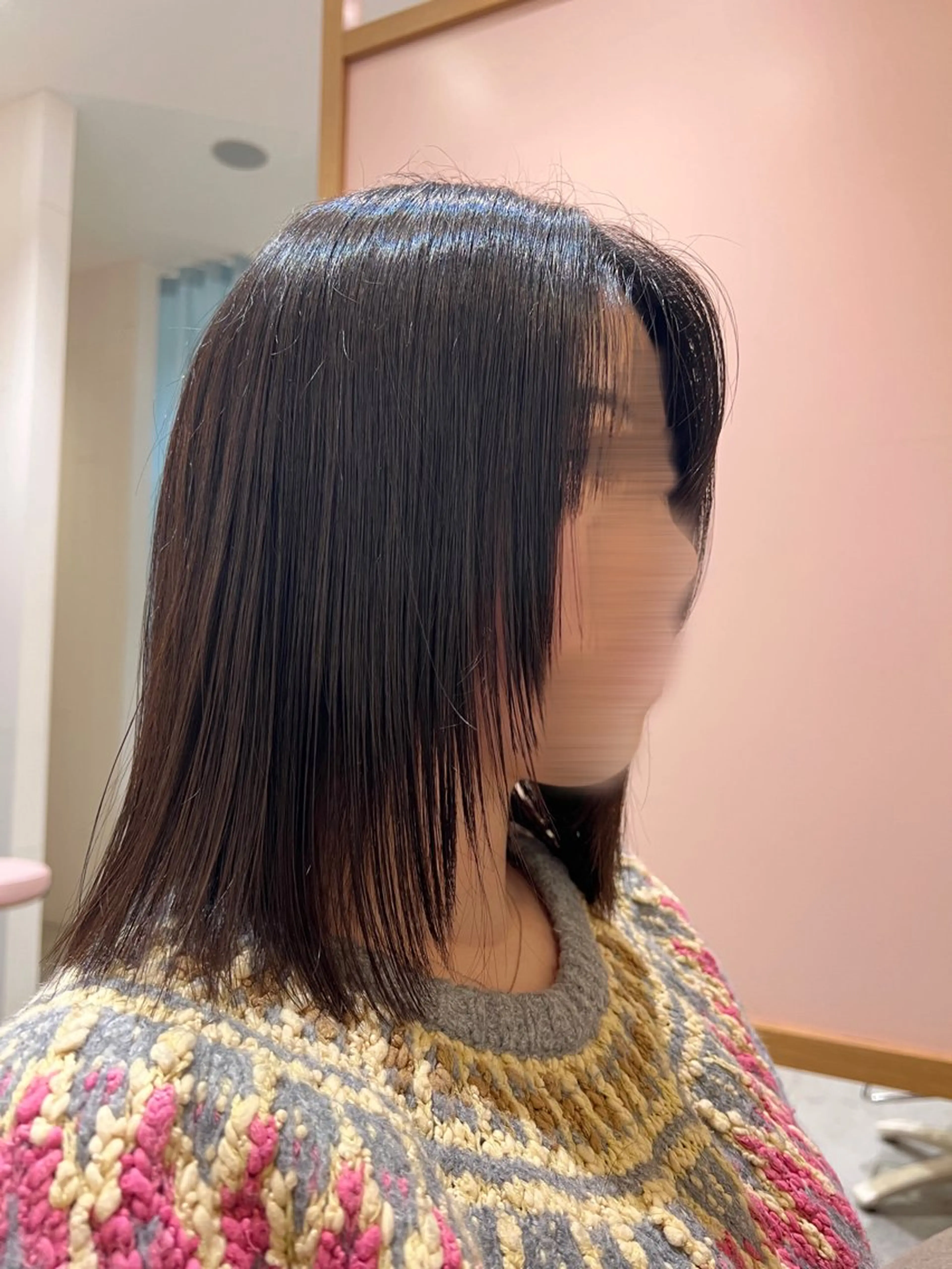 ミディアム カット サラツヤ美髪矯正✨️ 平木亜美‪のヘアスタイル