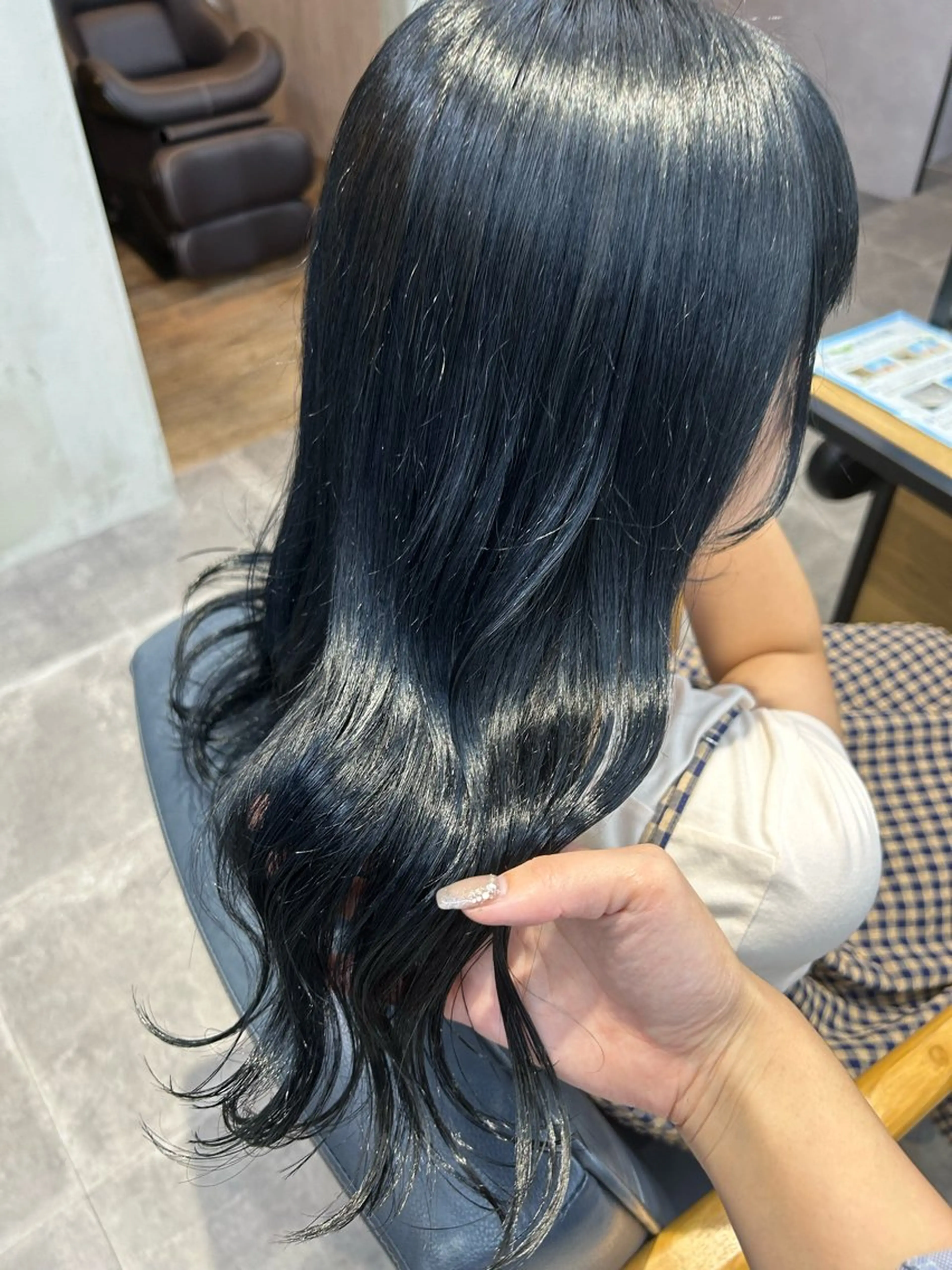 ロング カラー 韓国×髪質改善カラー 💎hinaのヘアスタイル