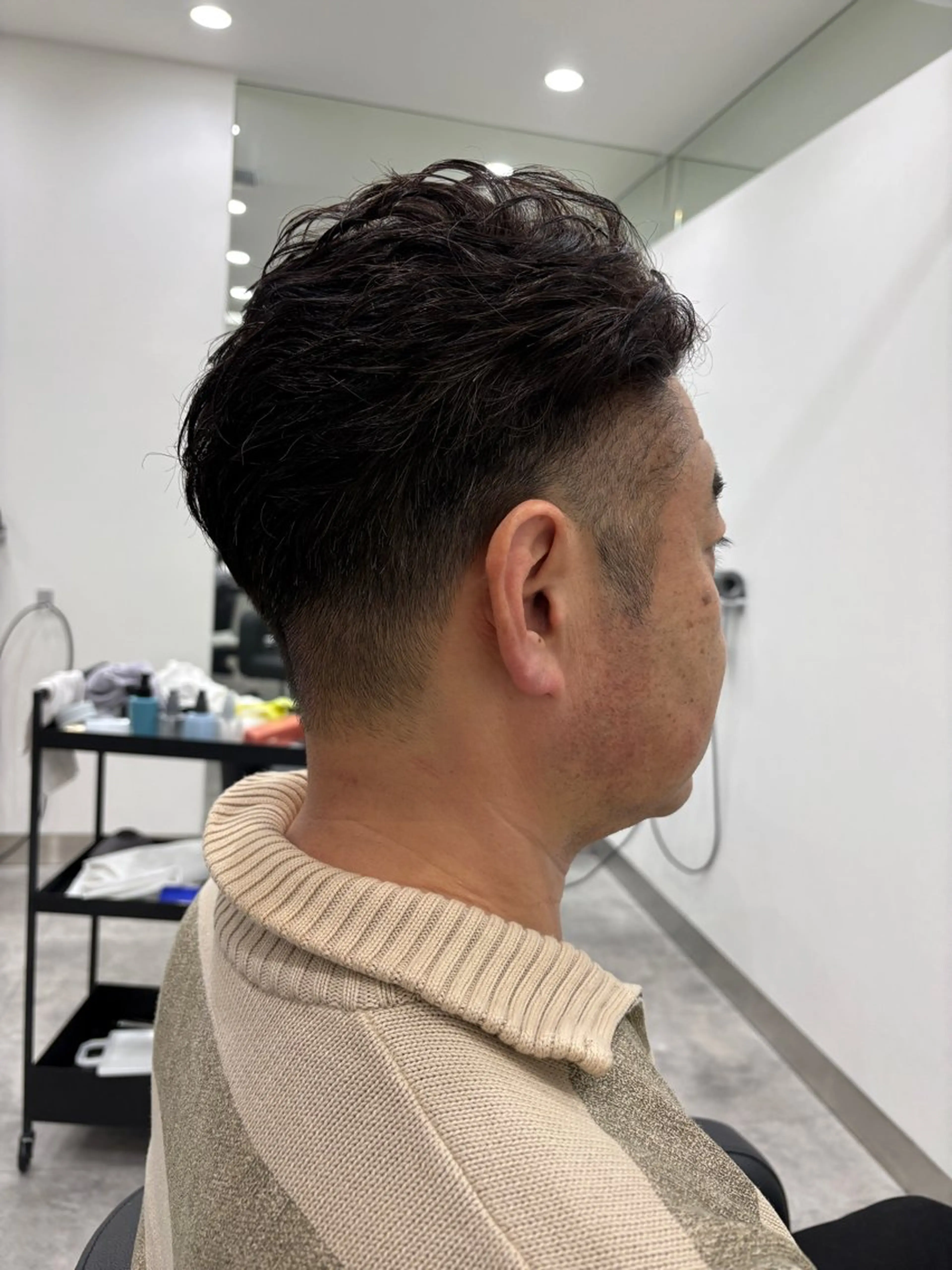 ショート カラー メンズ メンズブリーチ メンズ韓国風 ブリーチ ケアブリーチ ボブ カット ヘアカラー 💝似合わせカット& カラーＵｒｕｎａ💝のヘアスタイル