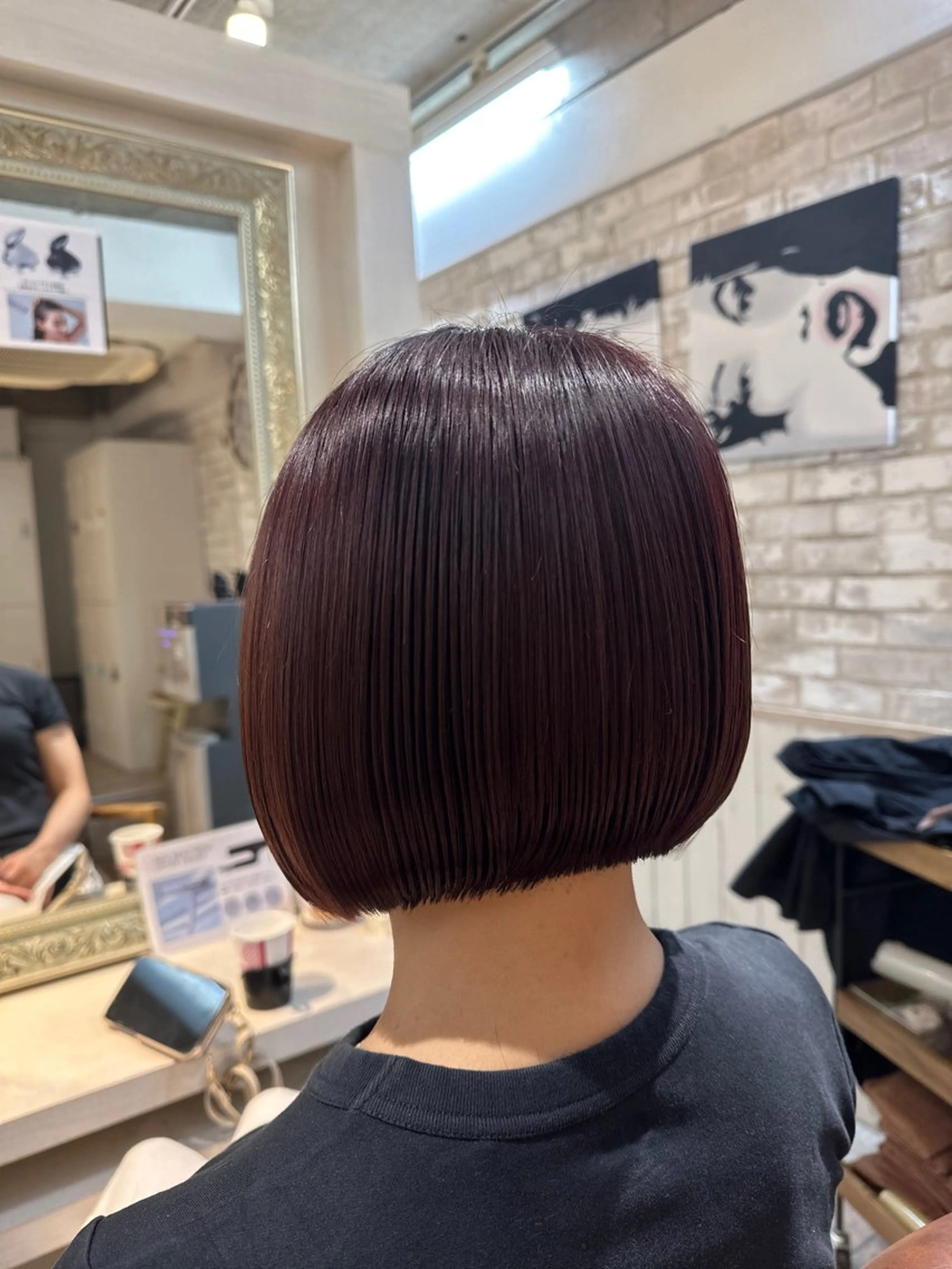 ショート カラー カット ヘアカラー fiica （フィーカ）所属・金子侑史 /縮毛矯正の人のヘアスタイル