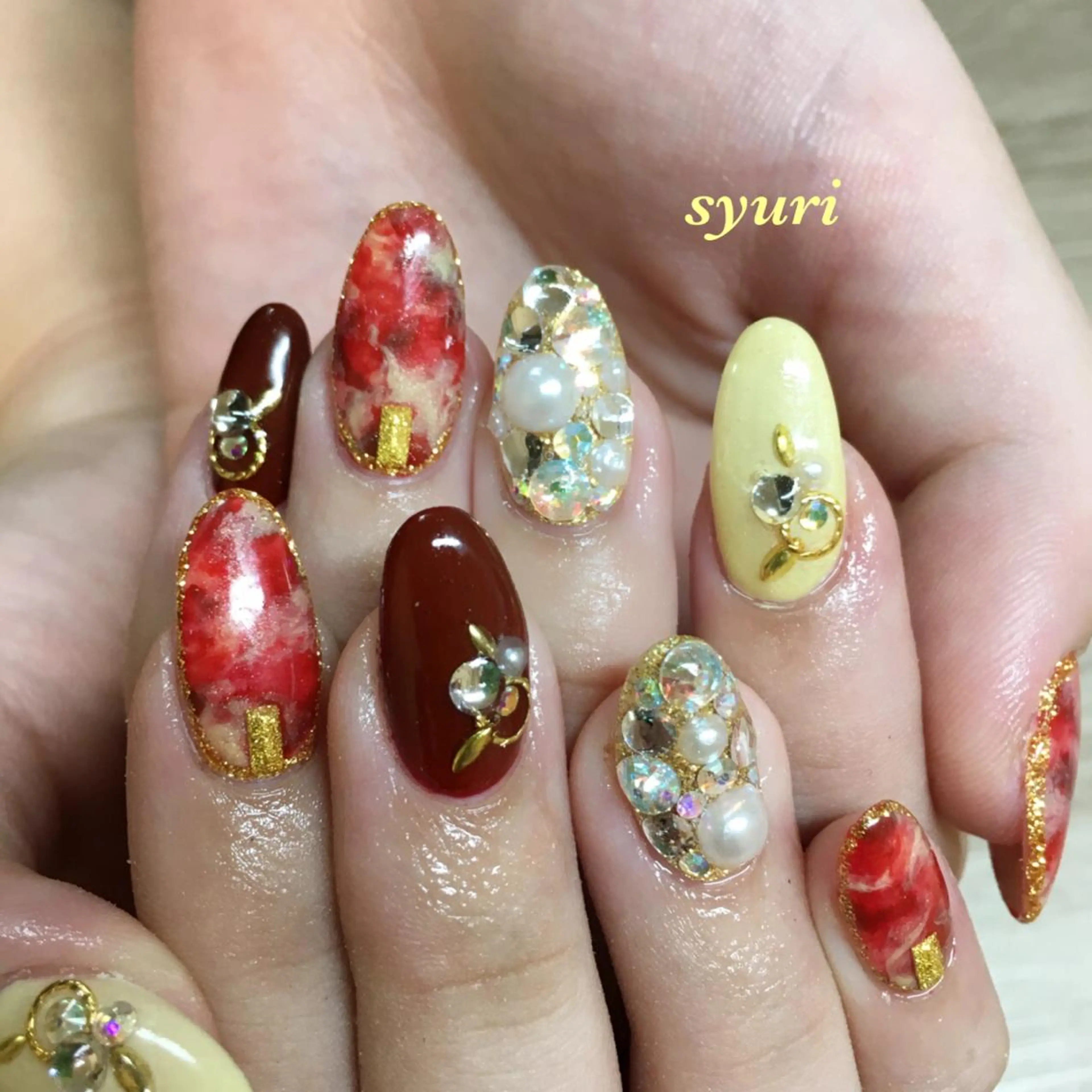 ネイル ハンドネイル syuri nailのネイルデザイン