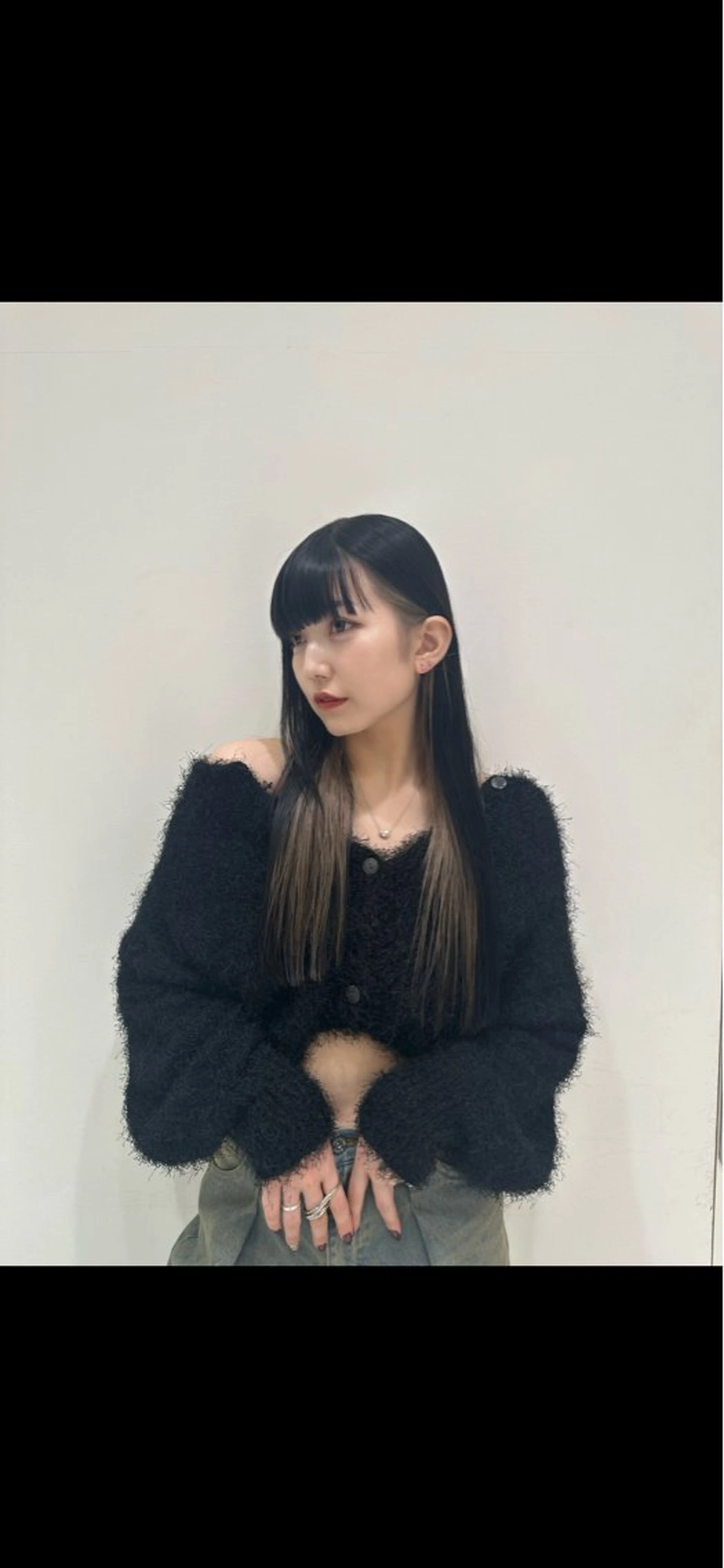 ロング カラー グレージュ インナーカラー エスポワール所属・YUSHI HORIUCHIのヘアスタイル