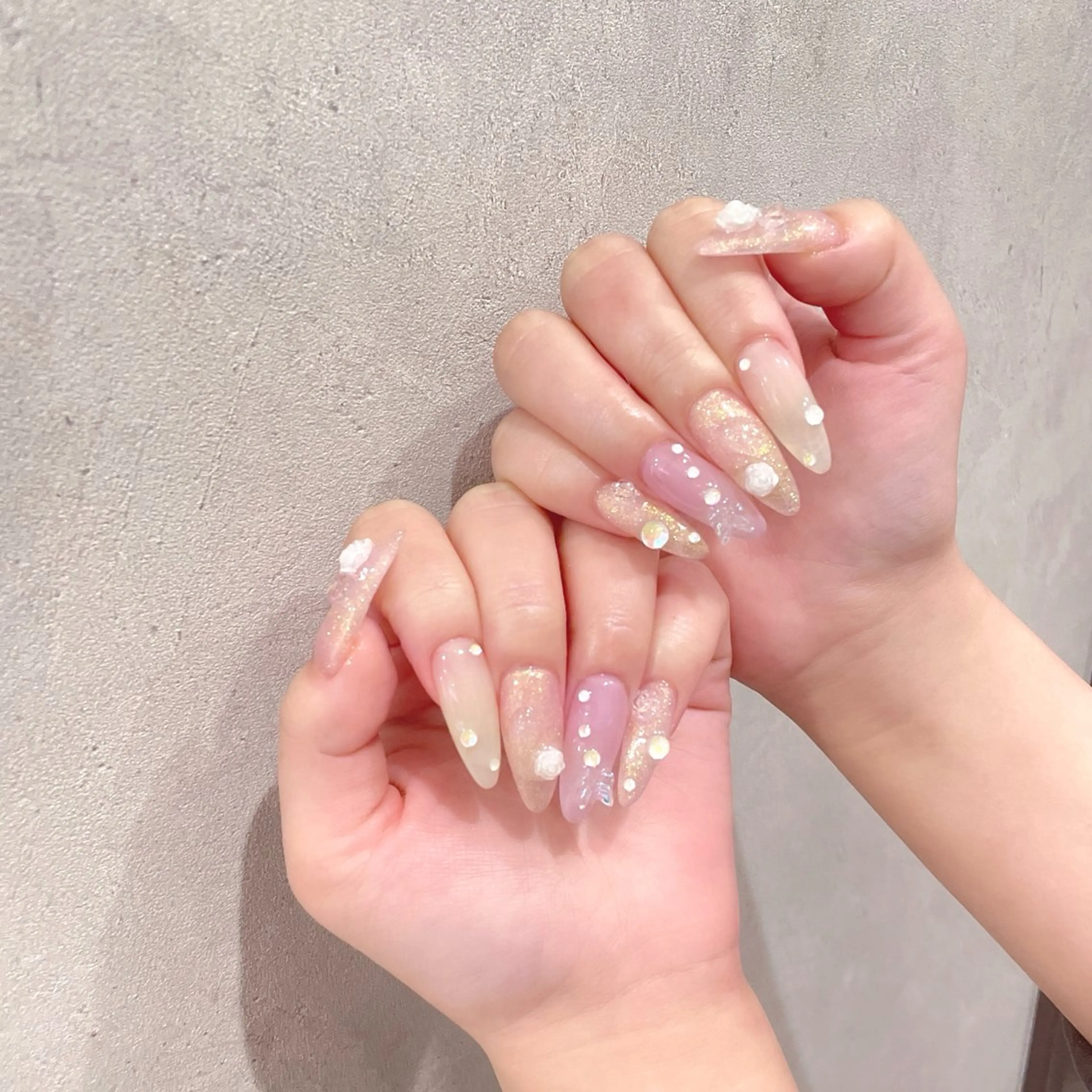 ネイル ネイルチップ ワンホンネイル ハンドネイル M2 beauty Hoshinaのネイルデザイン