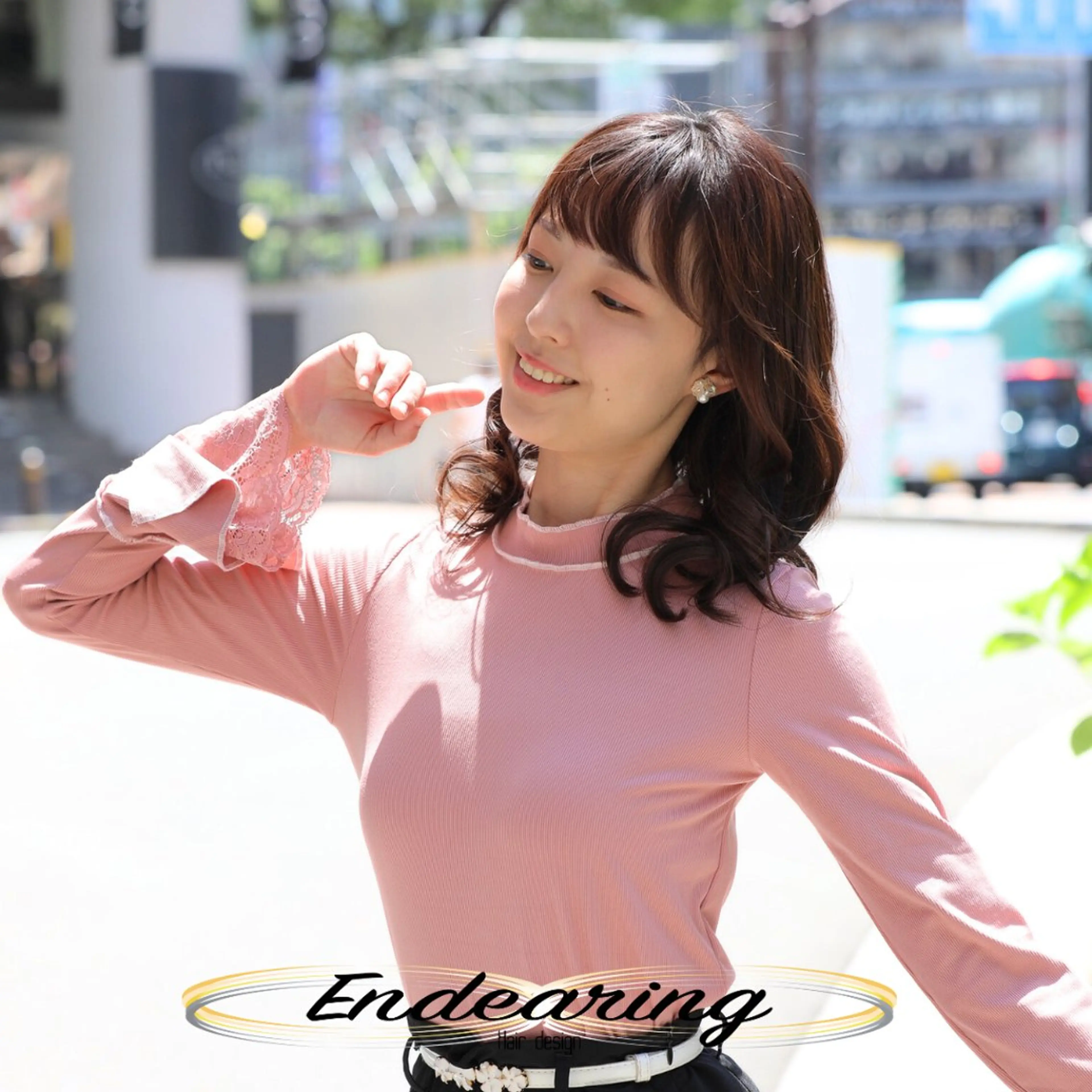 セミロング セミロングパーマ くびれヘア カット パーマ Endearing【エンディアリング】所属・Endearing 銀座のその他イメージ