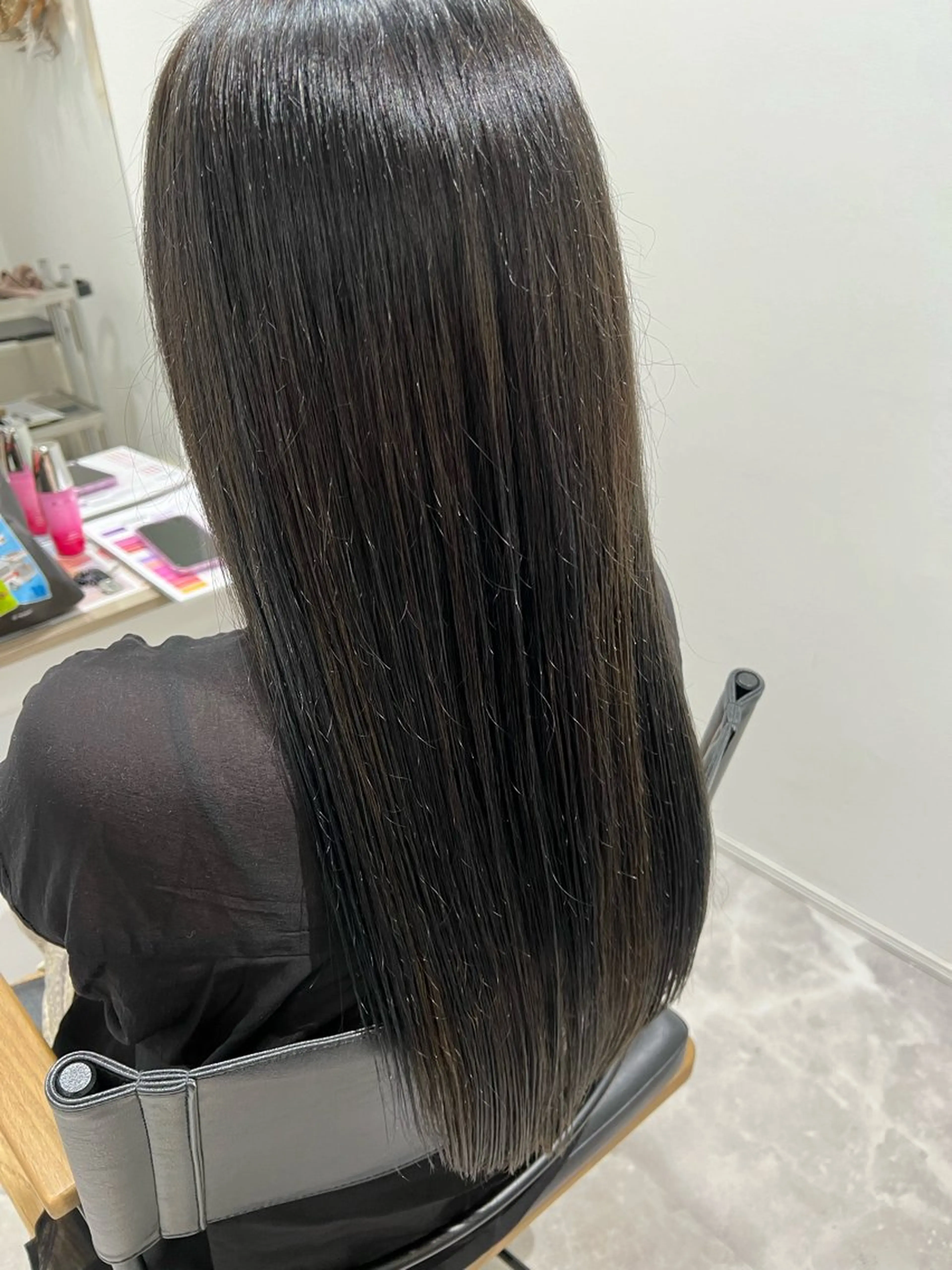 ロング アッシュ 🎀透明感カラー 🎀樺島希美🎀のヘアスタイル