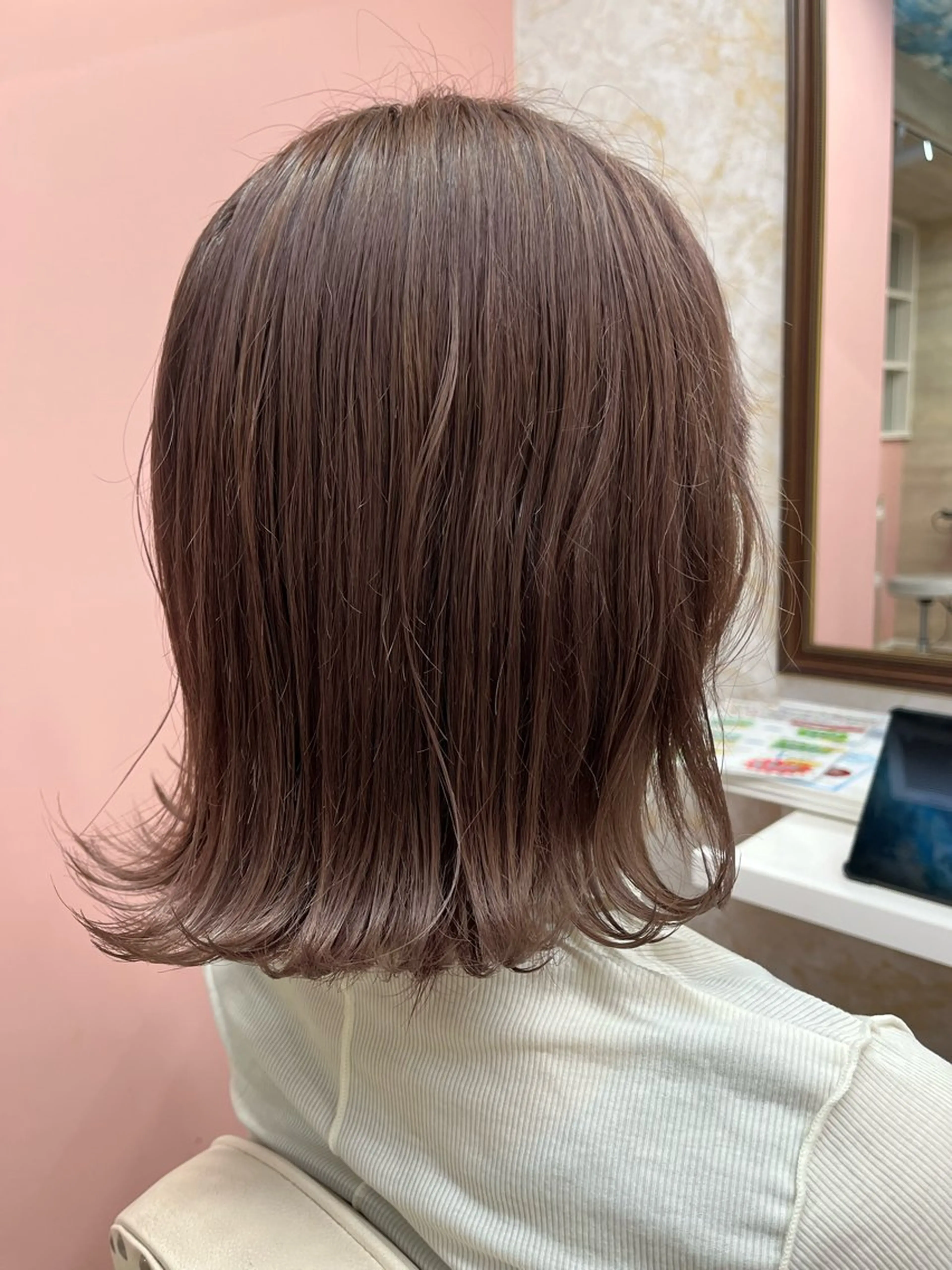 ミディアム カラー ヘアカラー トリートメント 🇰🇷韓国ヘア× 髪質改善　黒川天斗のヘアスタイル