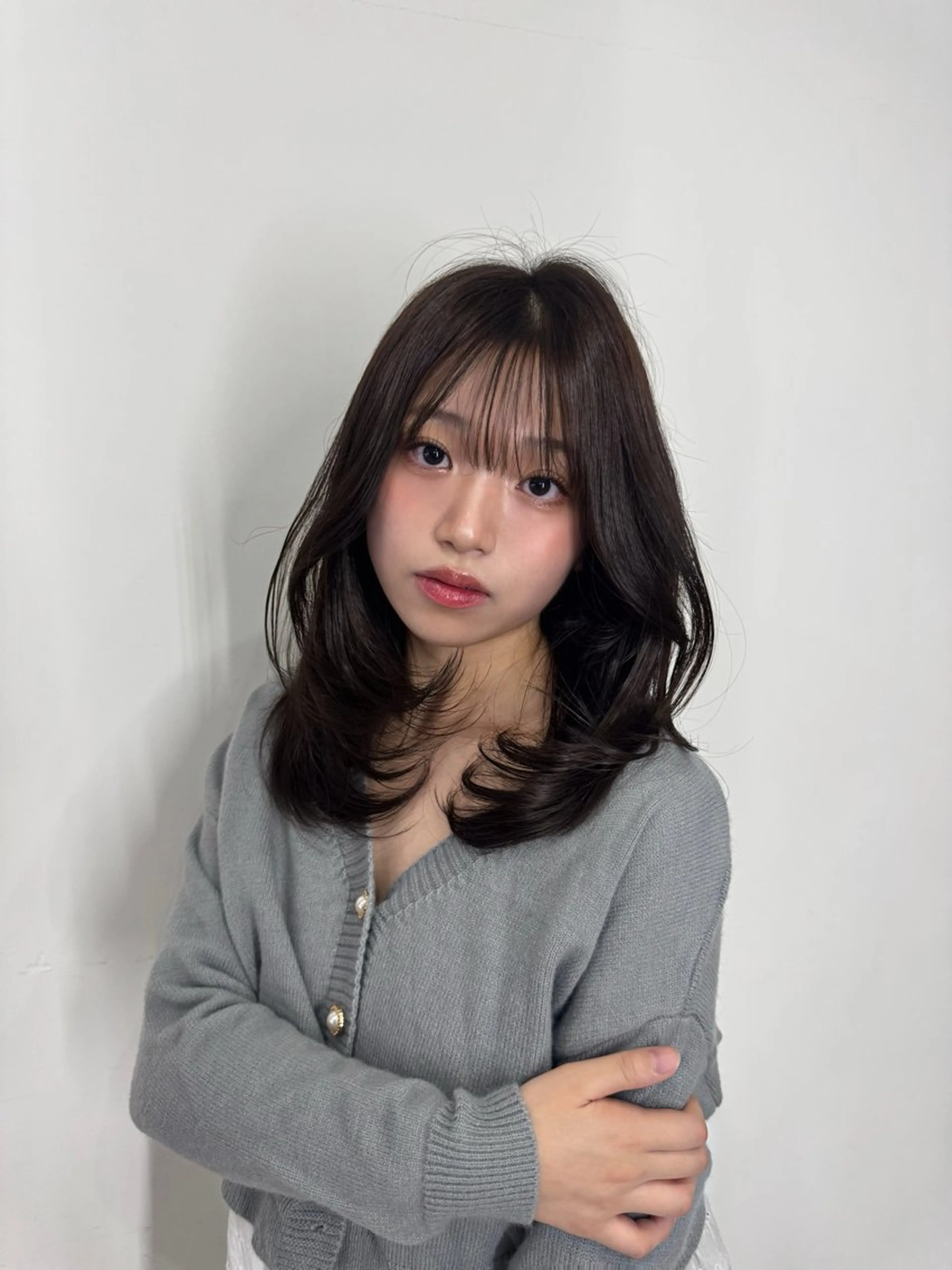 ヘアスタイリングの写真