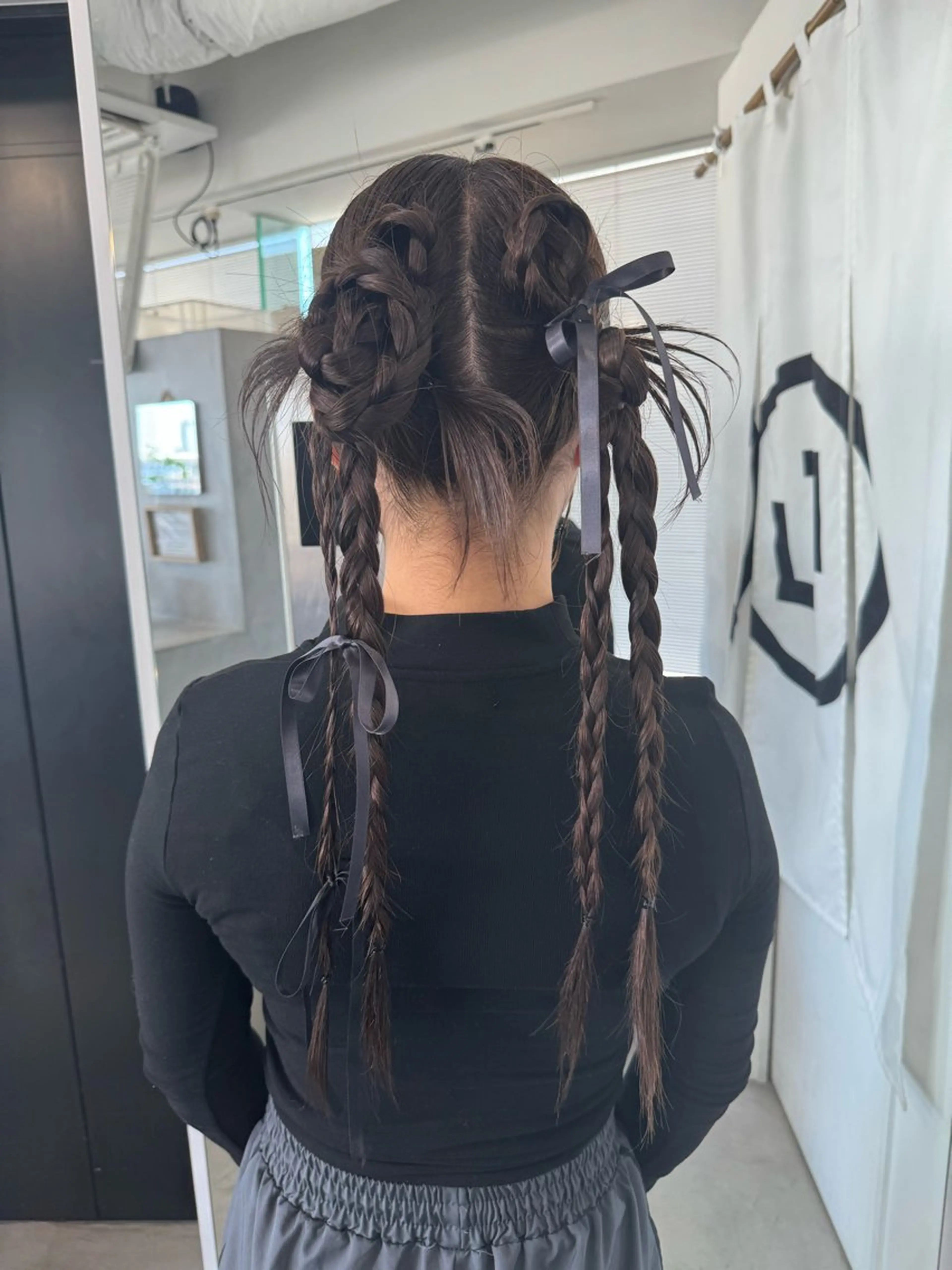 ヘアアレンジ 艶 ケアブリーチ 🎀🩵RISAのヘアスタイル