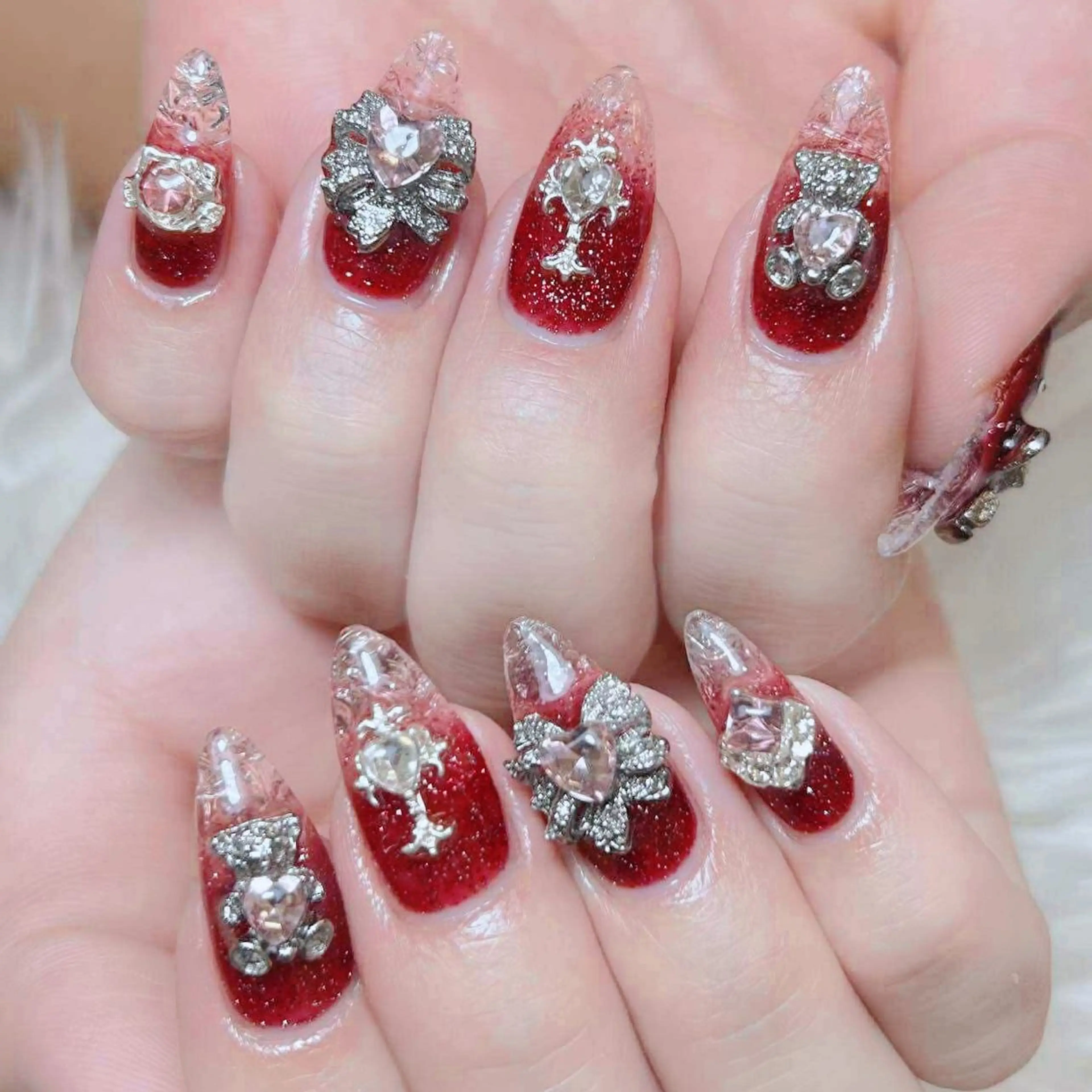 ネイル ハンドネイル ANH NAIL ゴテゴテ専門店💎のネイルデザイン