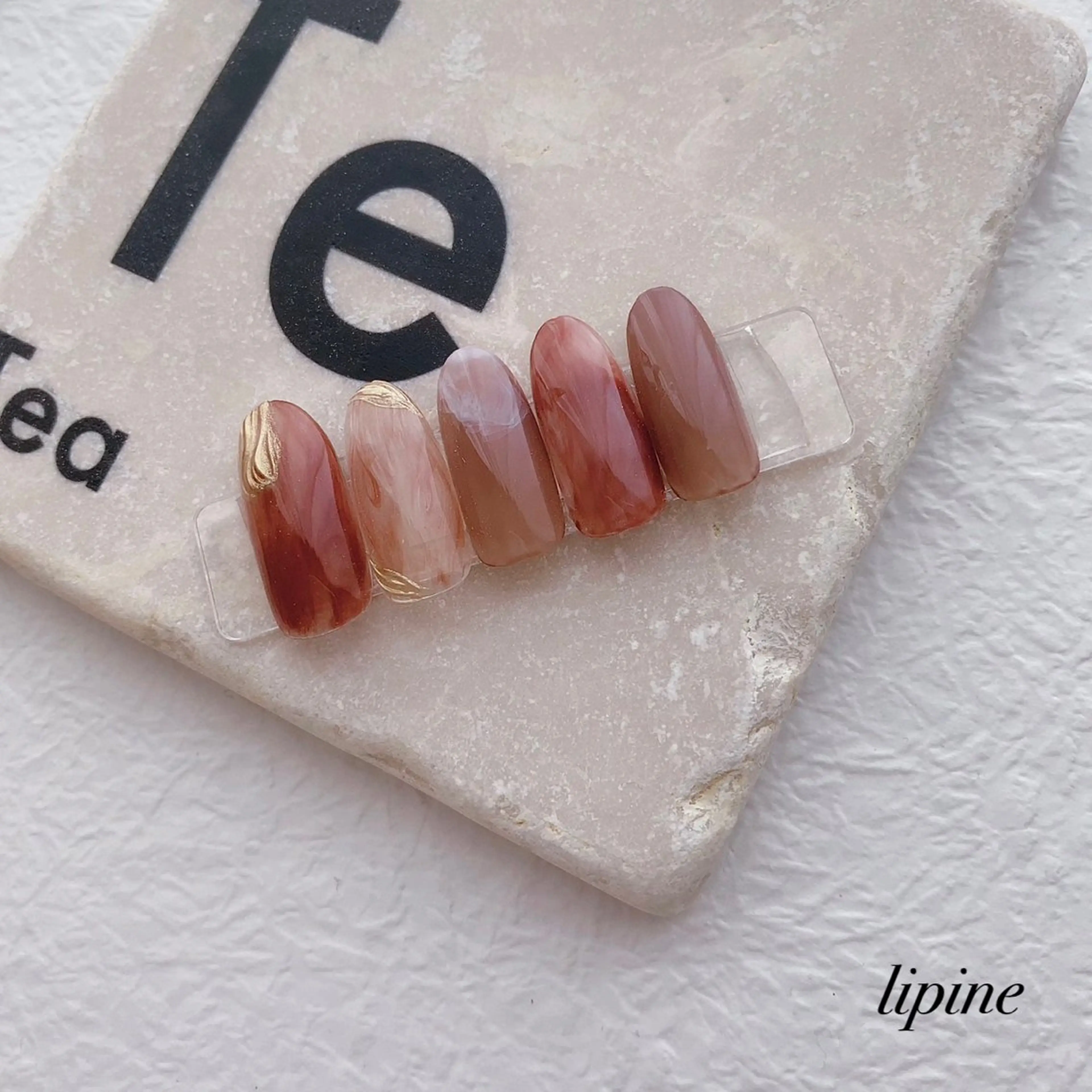 ネイル ニュアンスネイル ネイルサロン lipineのネイルデザイン