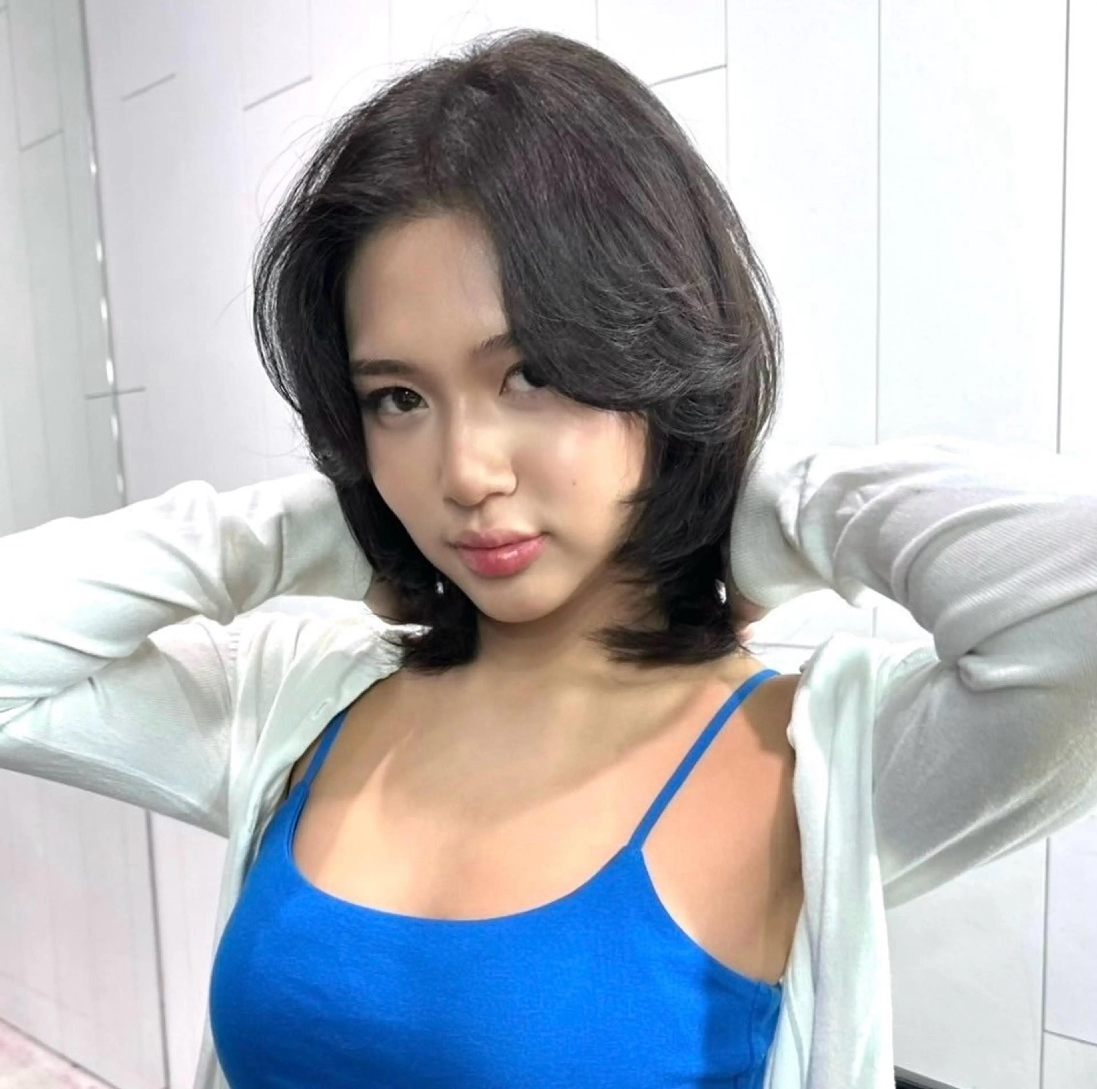 ミディアム カラー ORGN.所属・二千華 /カラーモデル募集中のヘアスタイル