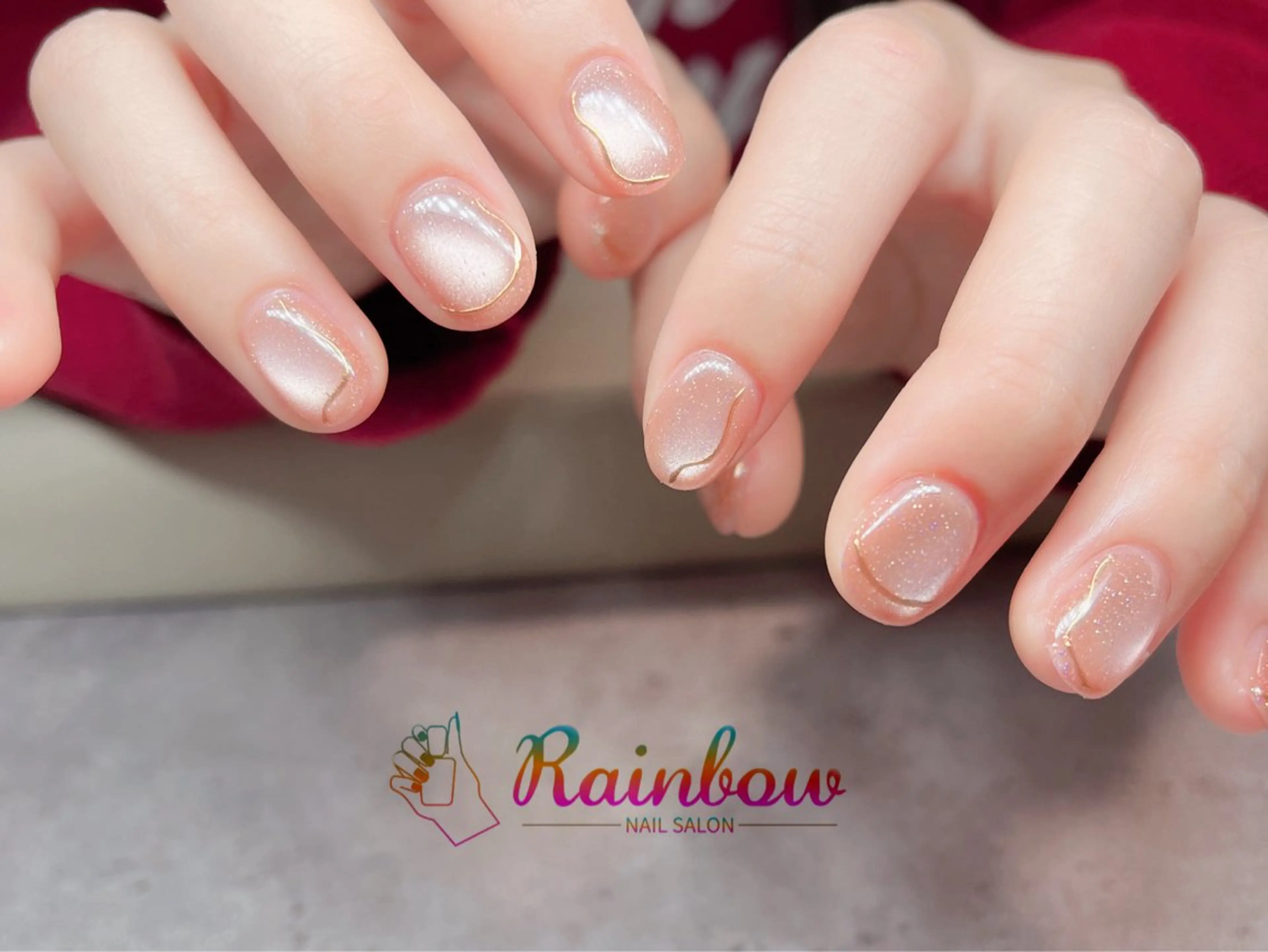 ネイル ハンドネイル Rainbow Nailのネイルデザイン