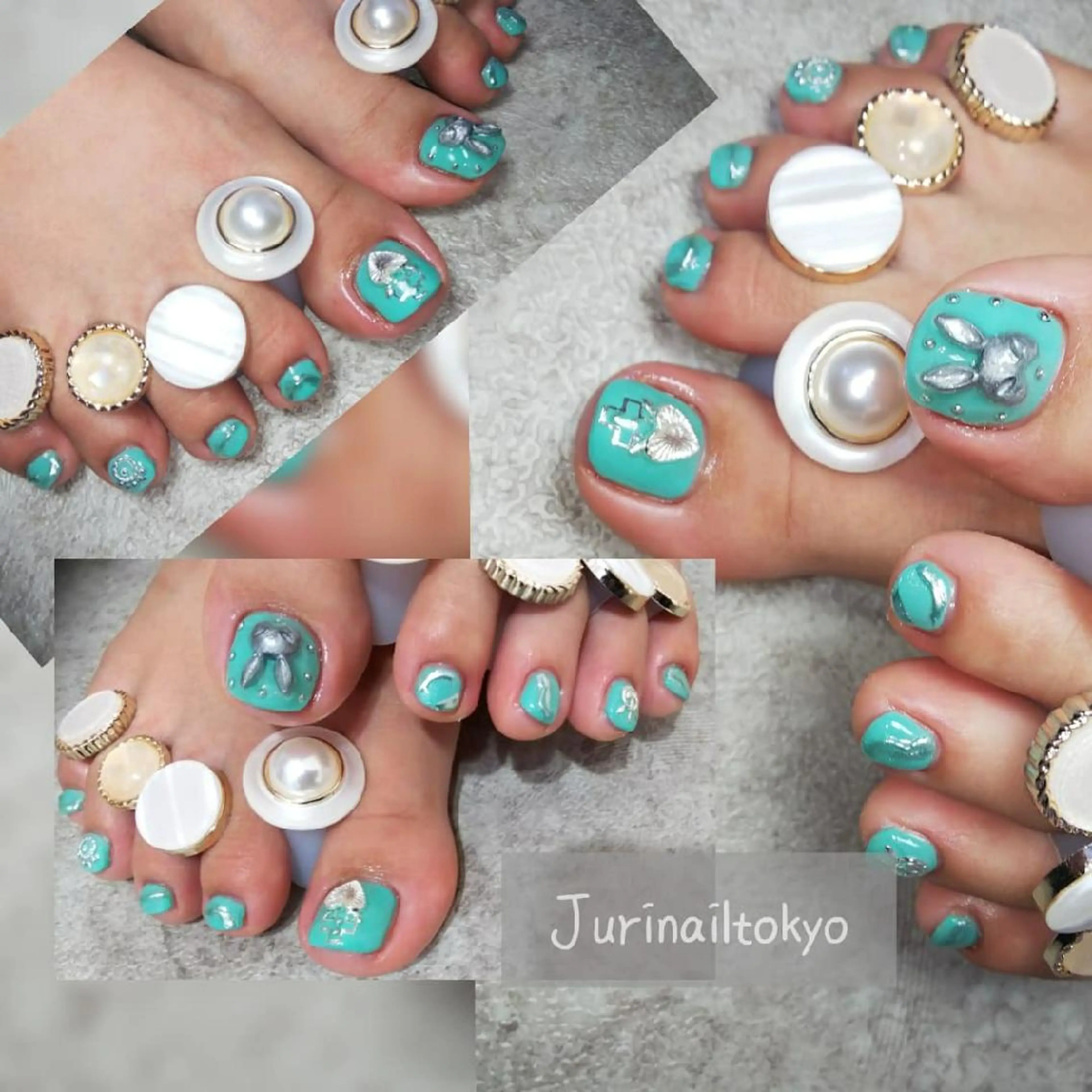 ネイル フットネイル jurinailtokyo所属・jurinail tokyoのネイルデザイン