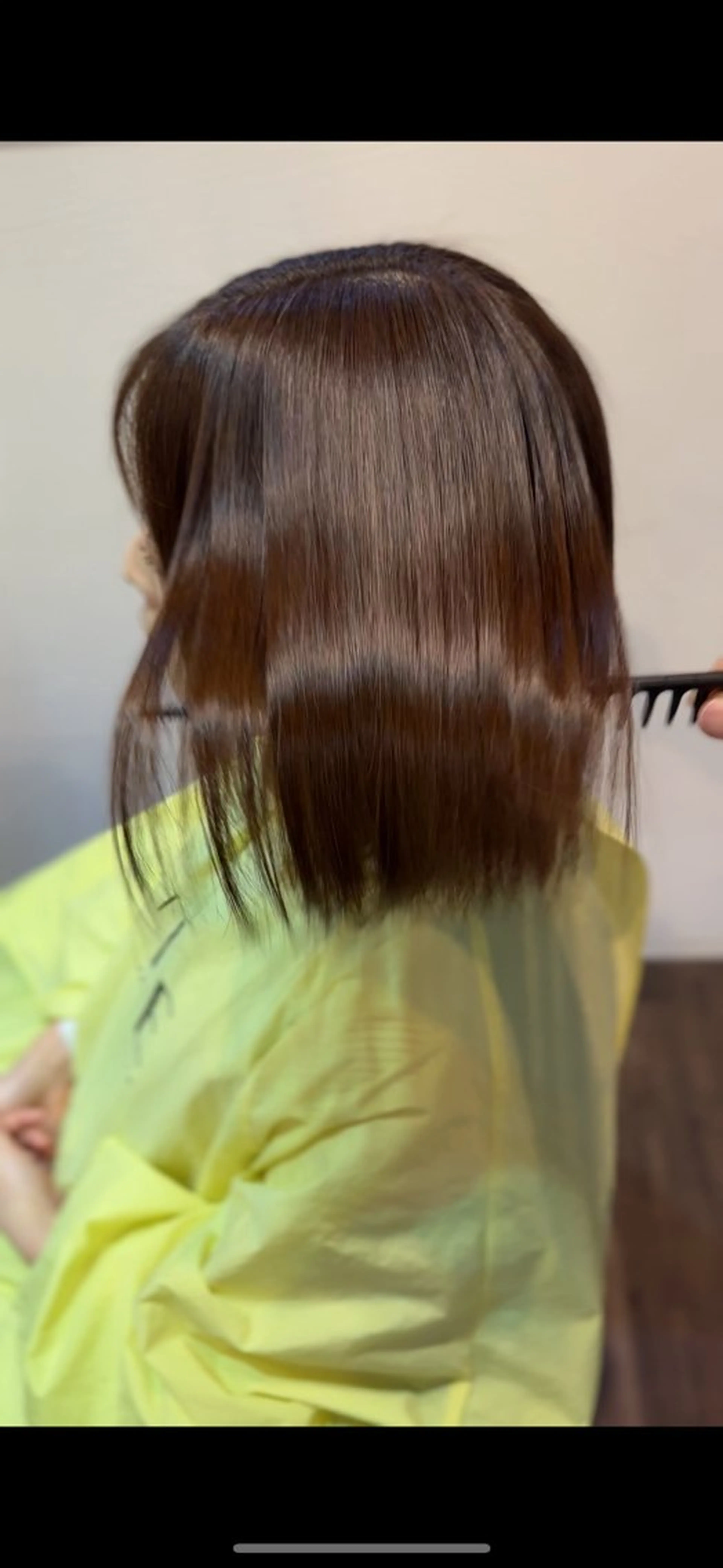 ミディアム 髪質改善 縮毛矯正 Vise金沢竪町髪質改善所属・nagisa .のヘアスタイル