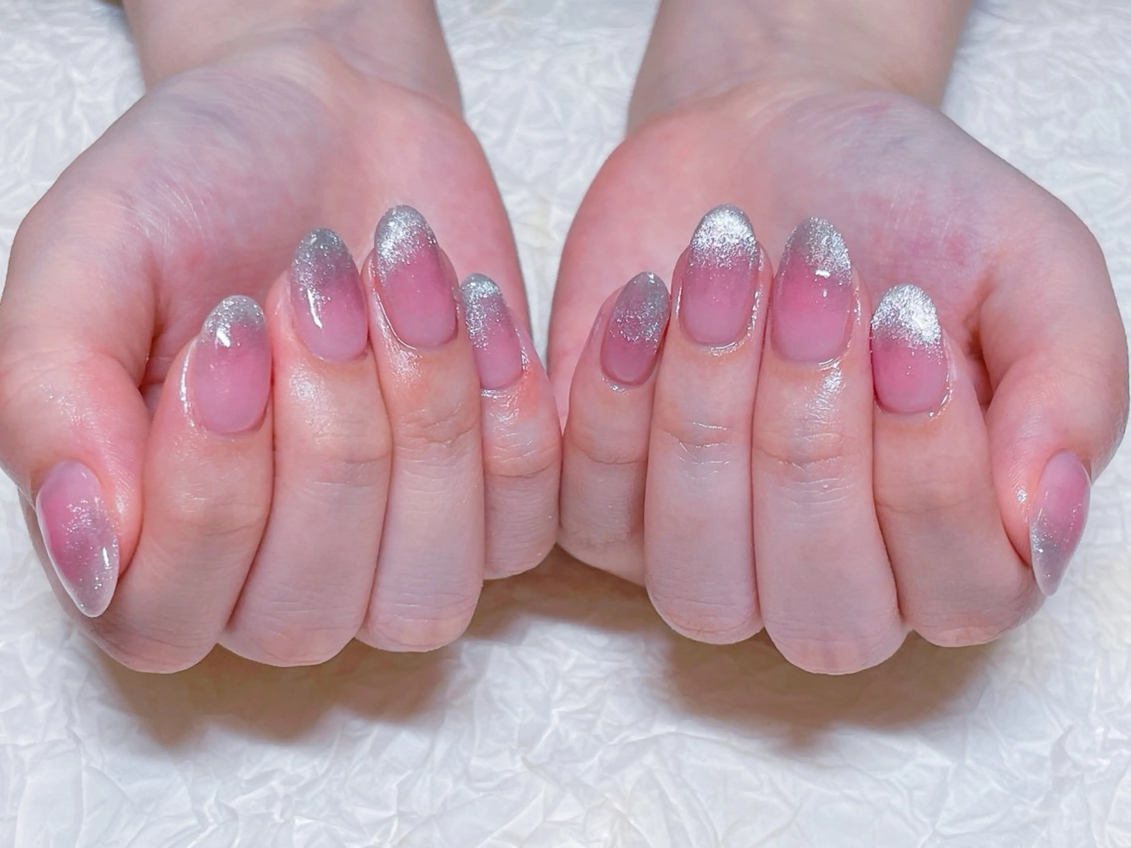 ネイル アートネイル チークネイル ジェルネイル グラデーション マグネットネイル ハンドネイル ゆ か_Nails💫のネイルデザイン