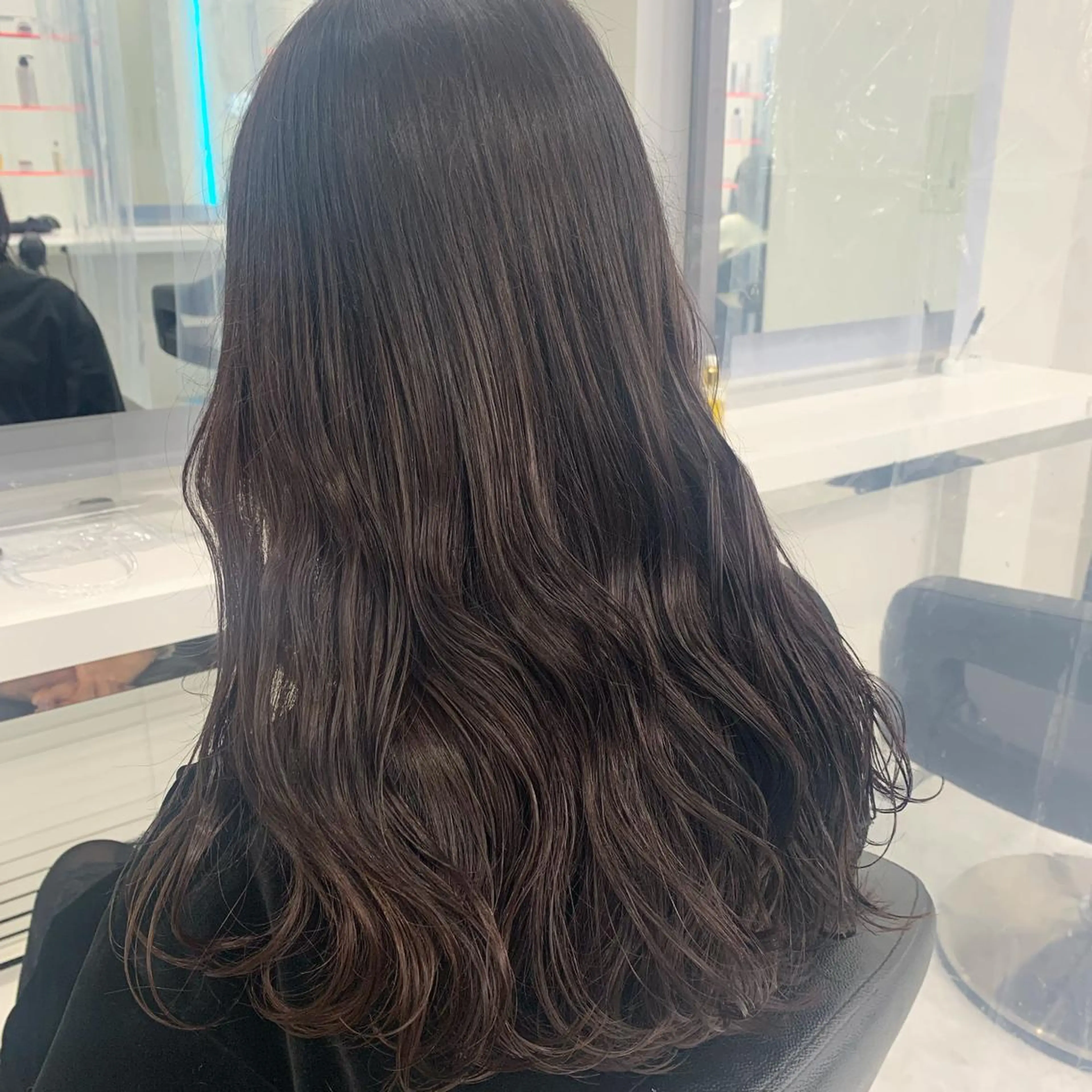 カラー ヘアカラー トリートメント 💗ツヤ髪💗透け感 💗ブリーチなし💗のヘアスタイル