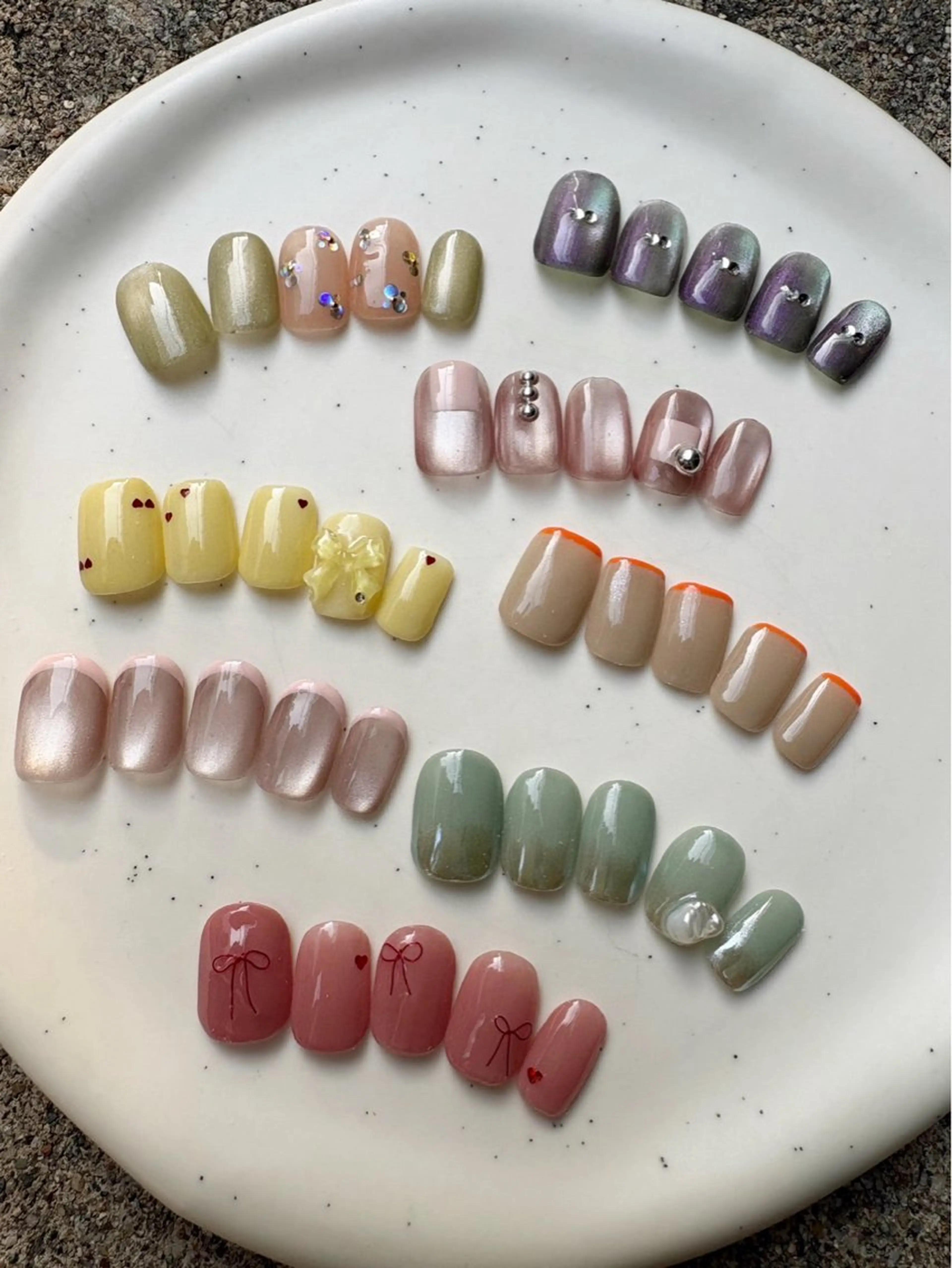 ネイル 春ネイル ネイルサロンマーノ所属・mano Hanaのネイルデザイン