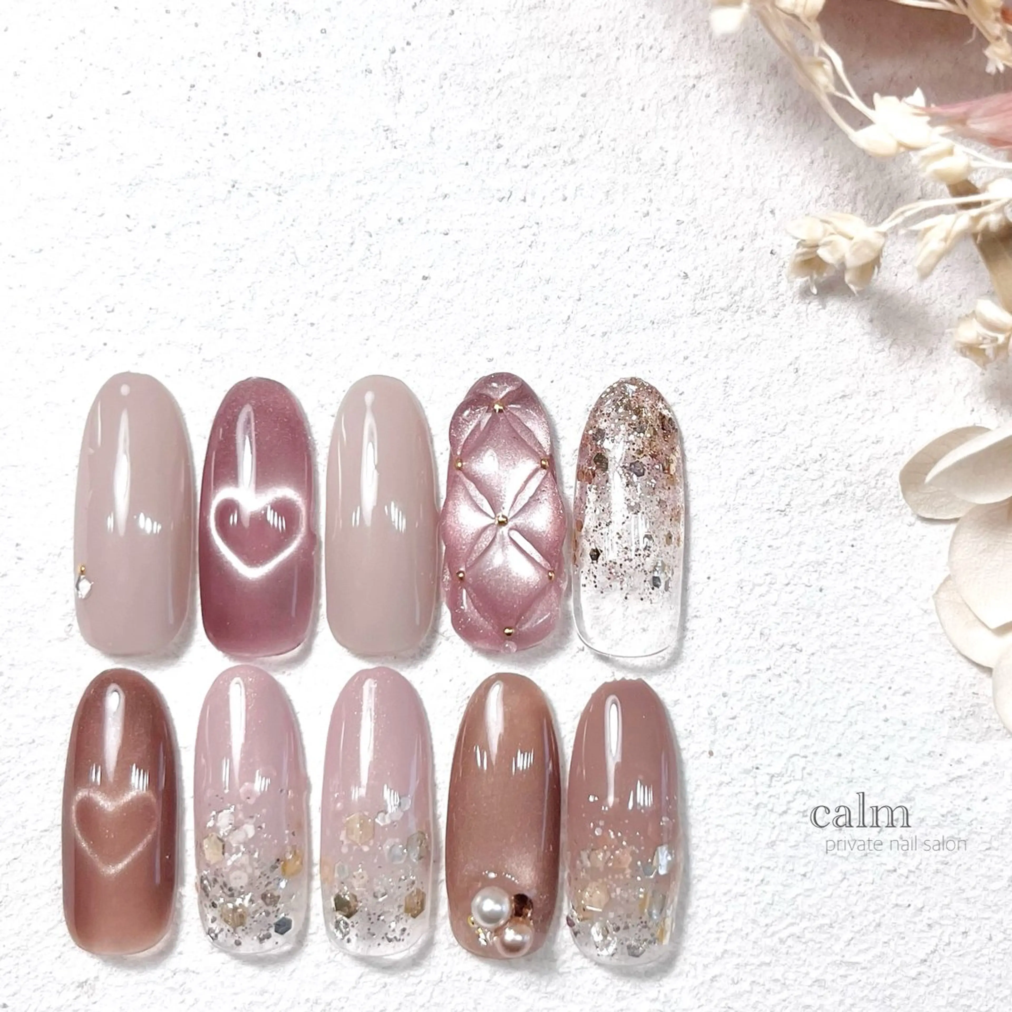 ネイル ハンドネイル calm 〔ｶｰﾑ〕のネイルデザイン