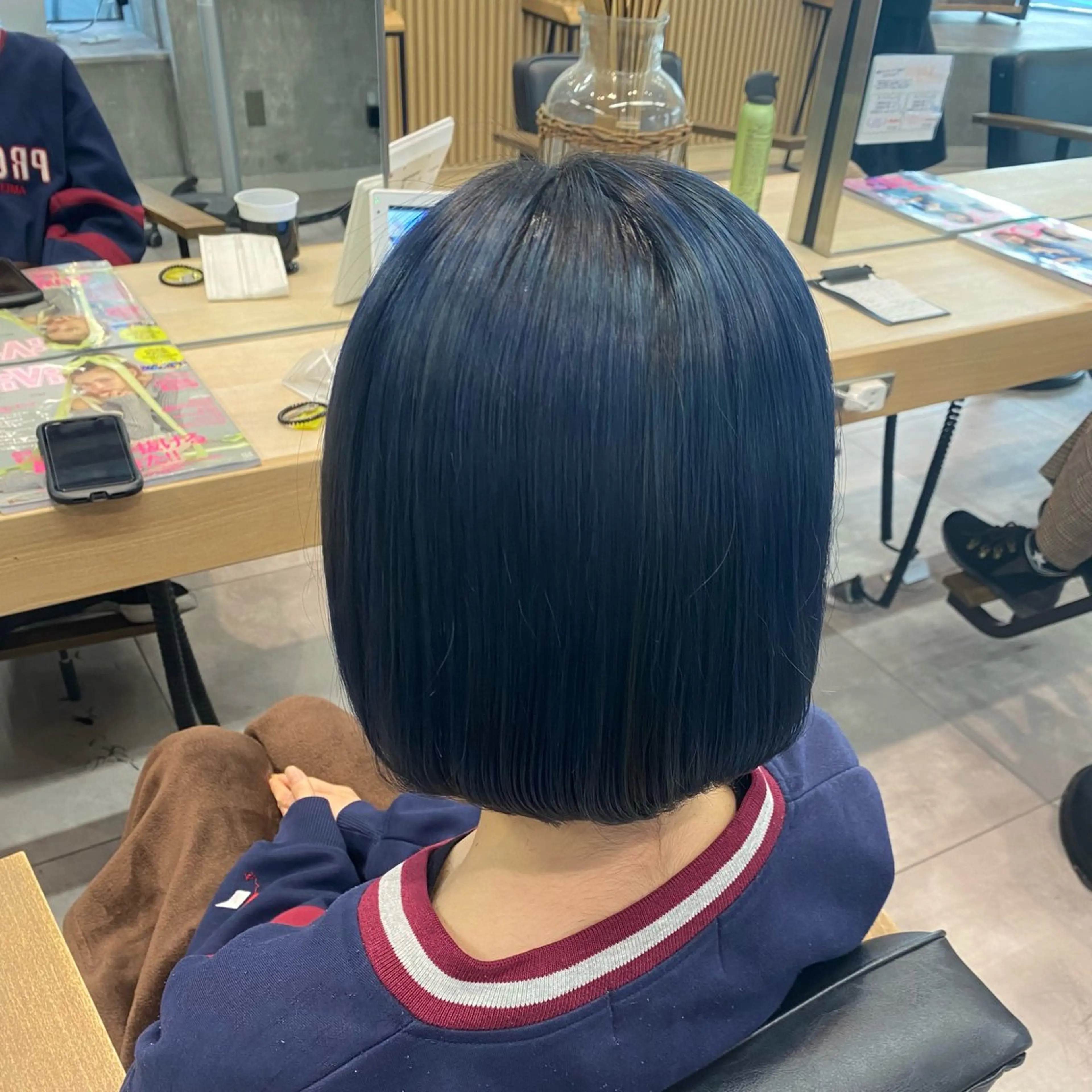 カラー ヘアカラー 韓国ヘア AINA🐱のヘアスタイル