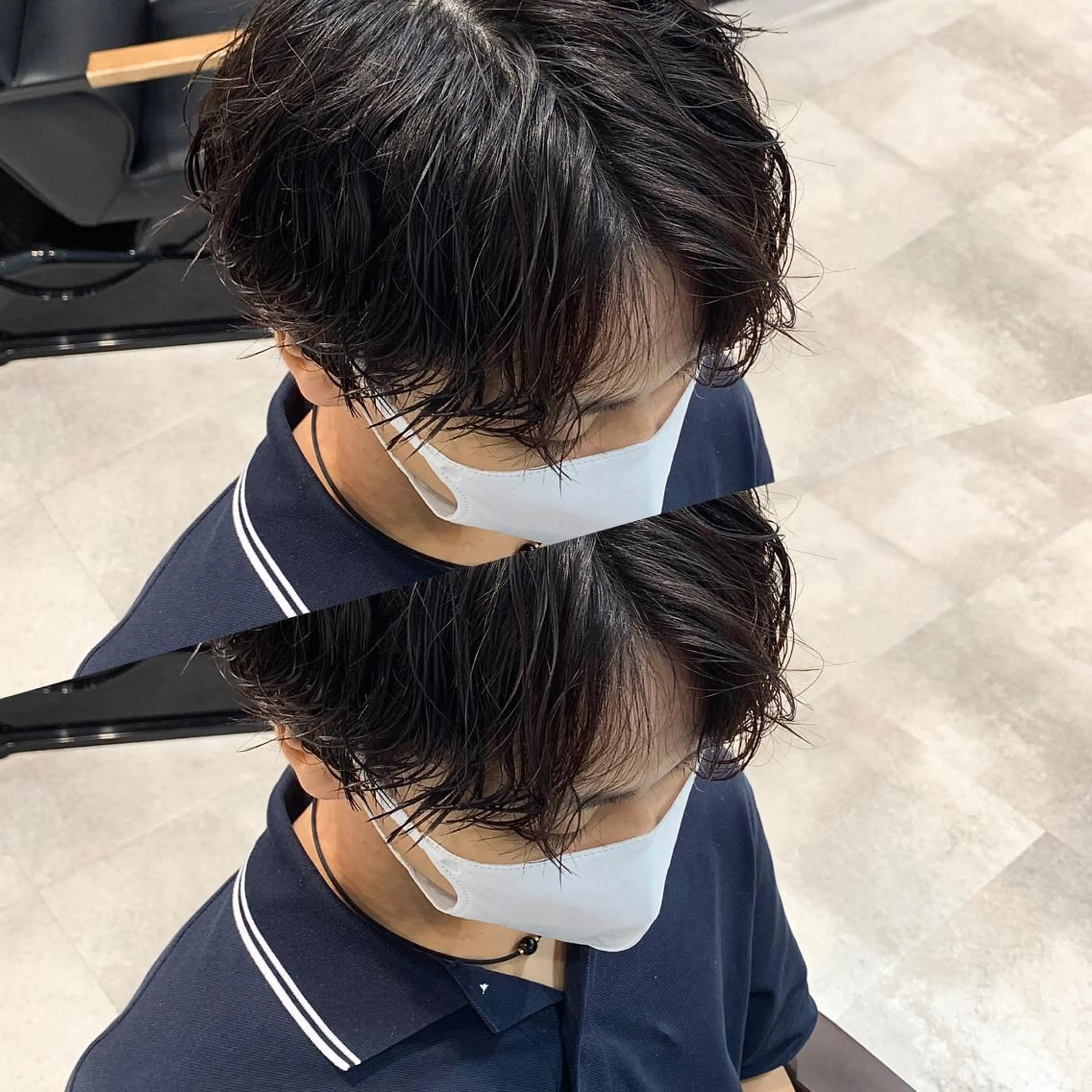 ショート パーマ メンズ メンズパーマ AI TOKYO  横浜店所属・メンズ支持数No.1 👑リュウ👑のヘアスタイル