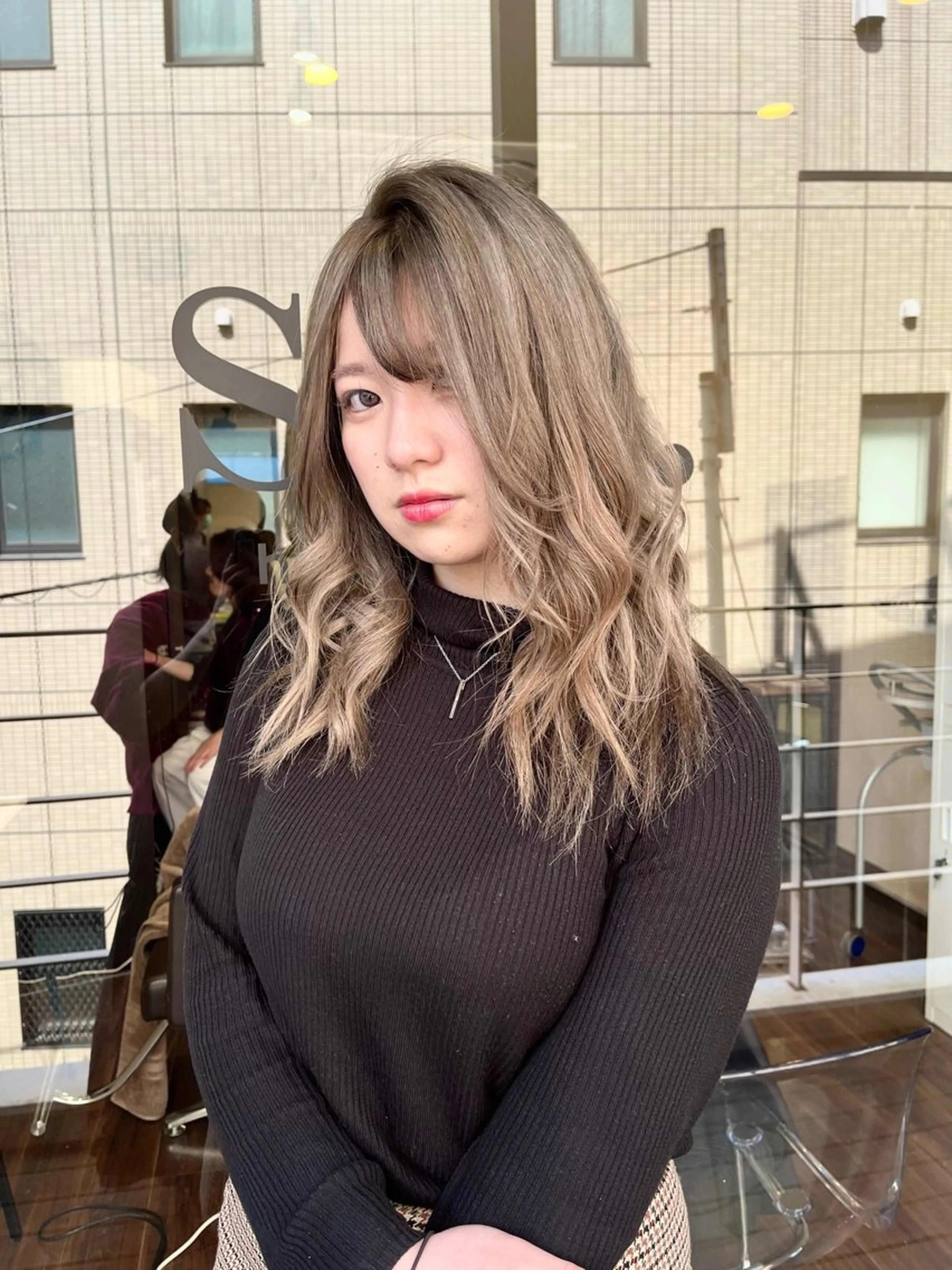 セミロング MIKI /Sio.hairのヘアスタイル