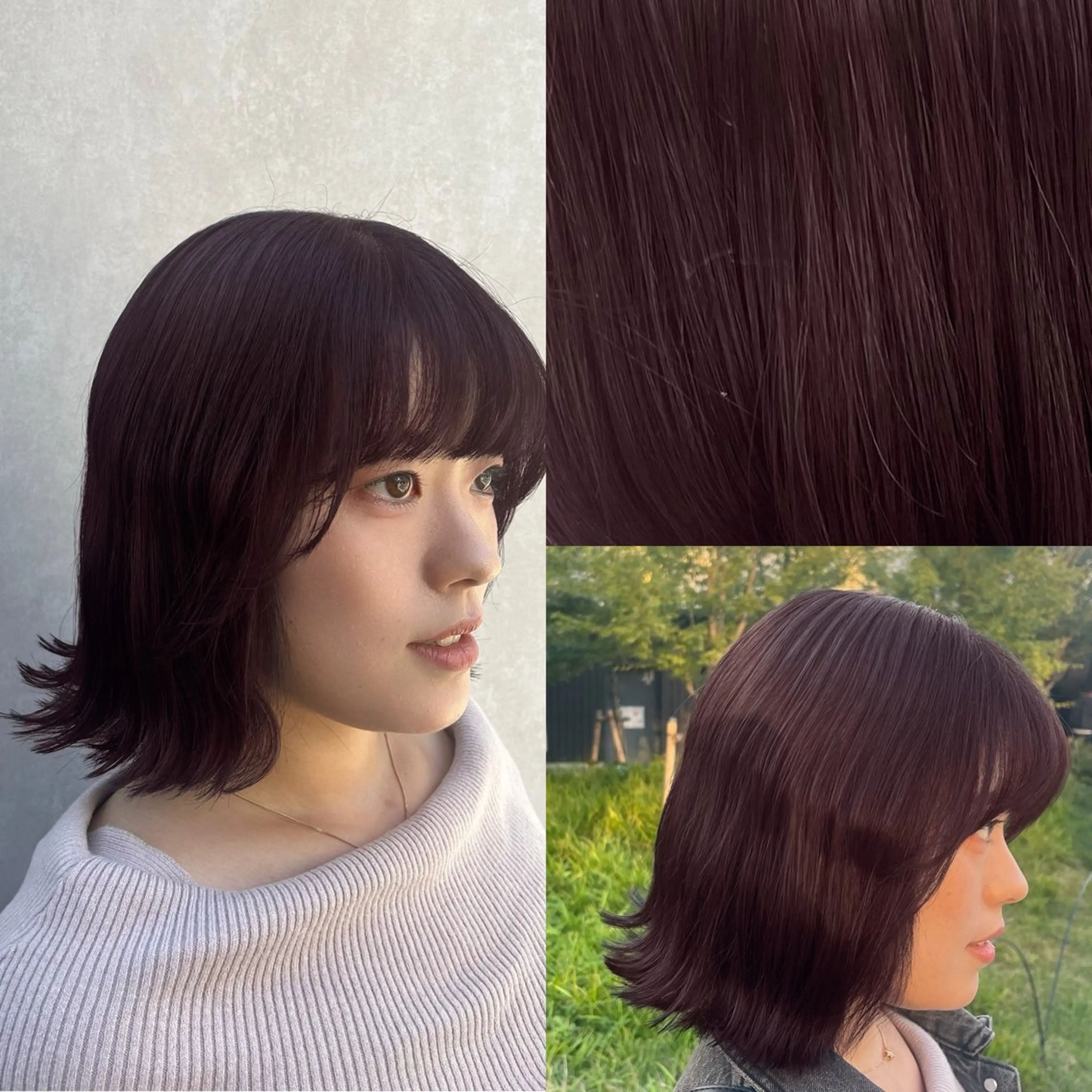 ミディアム 髪質改善 トリートメント ヘアカラー ブリーチカラー特化 美容師/𝕐𝕌𝕀のヘアスタイル