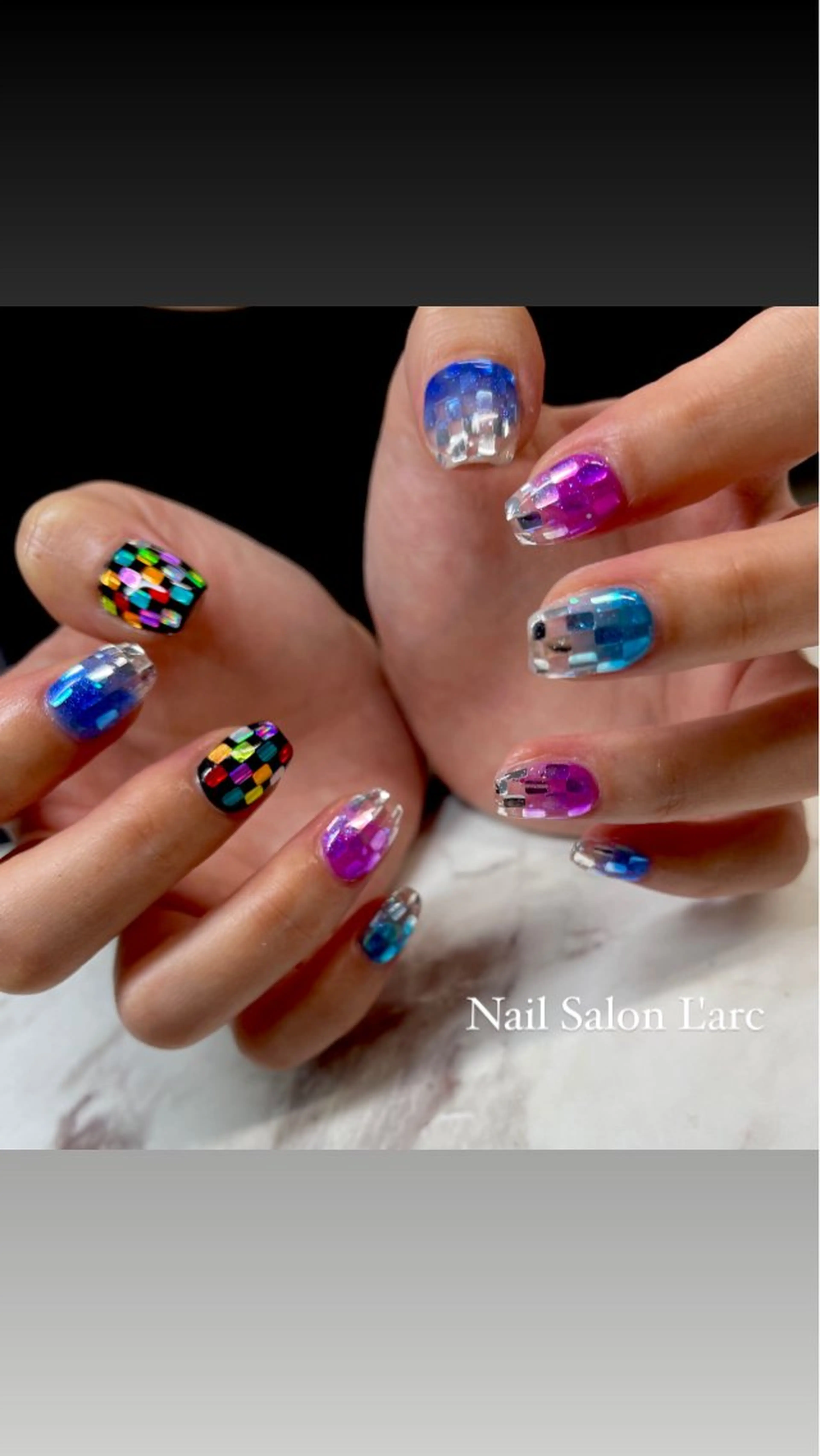 ネイル ハンドネイル Nail Salon L'arc所属・☆Mèo ☆のネイルデザイン