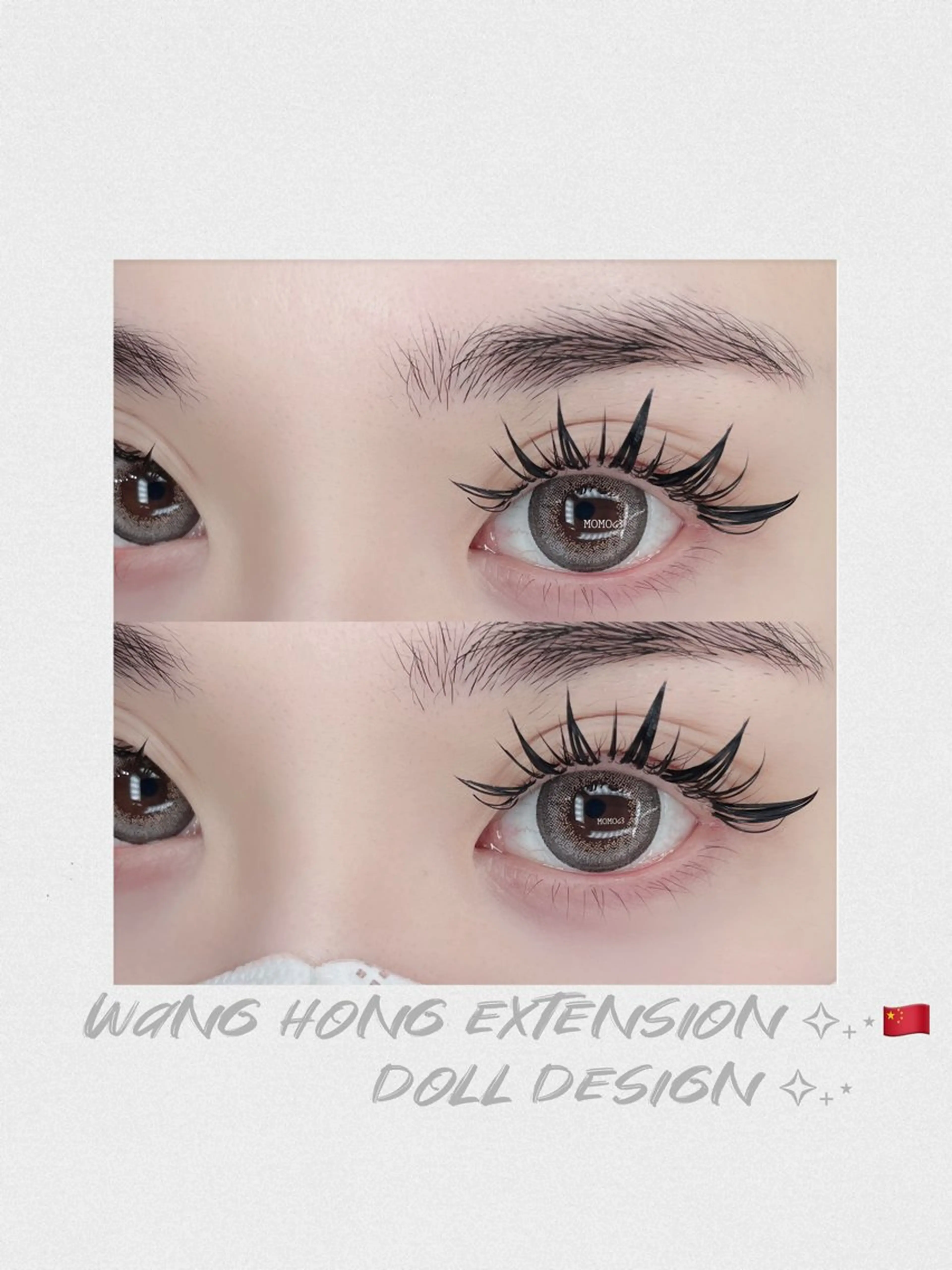 マツエク・マツパ マツエク モテデザインのプロ モモ🍑のマツエク・マツパデザイン