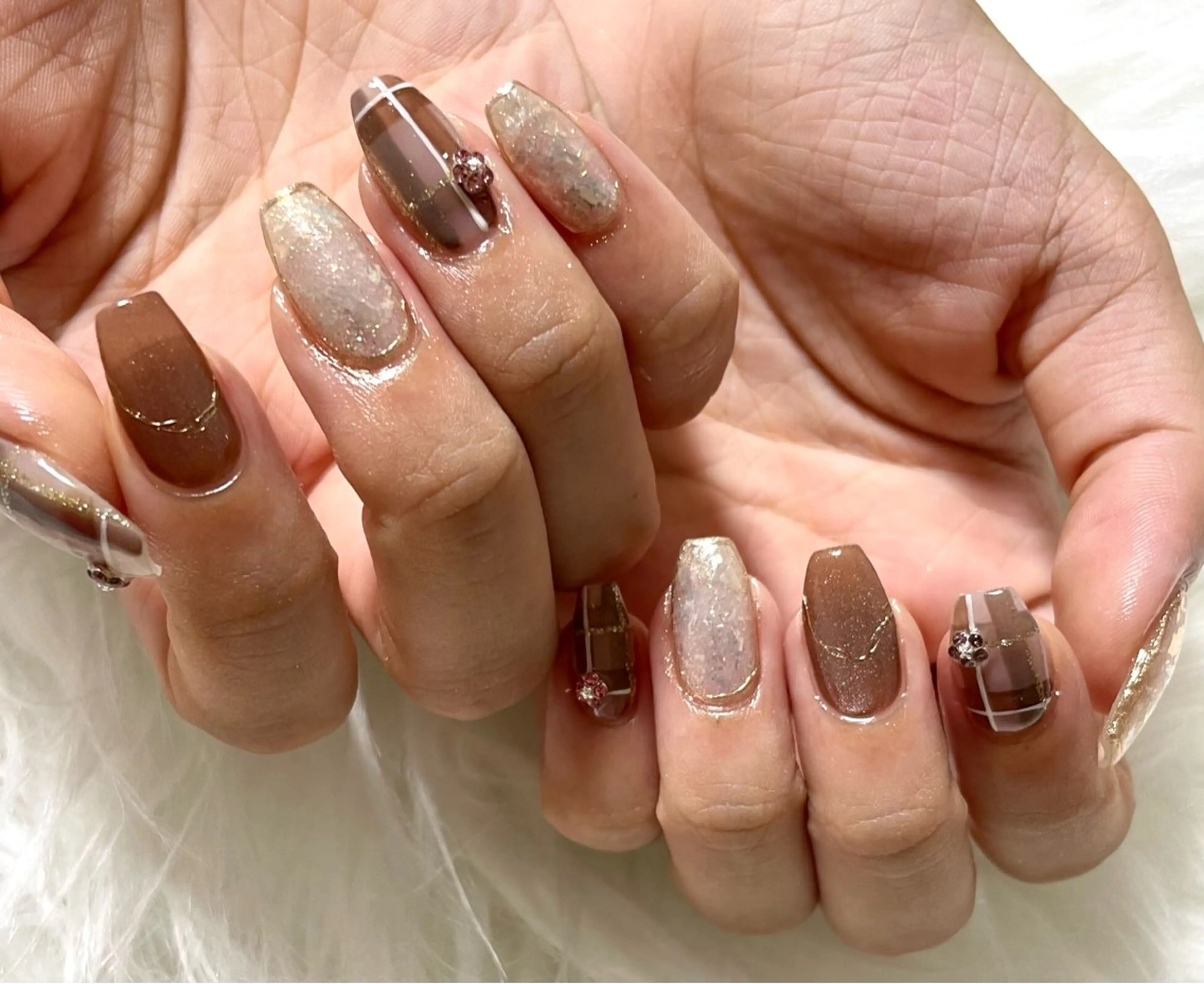 ネイル ハンドネイル nail salon HIRUKANAのネイルデザイン