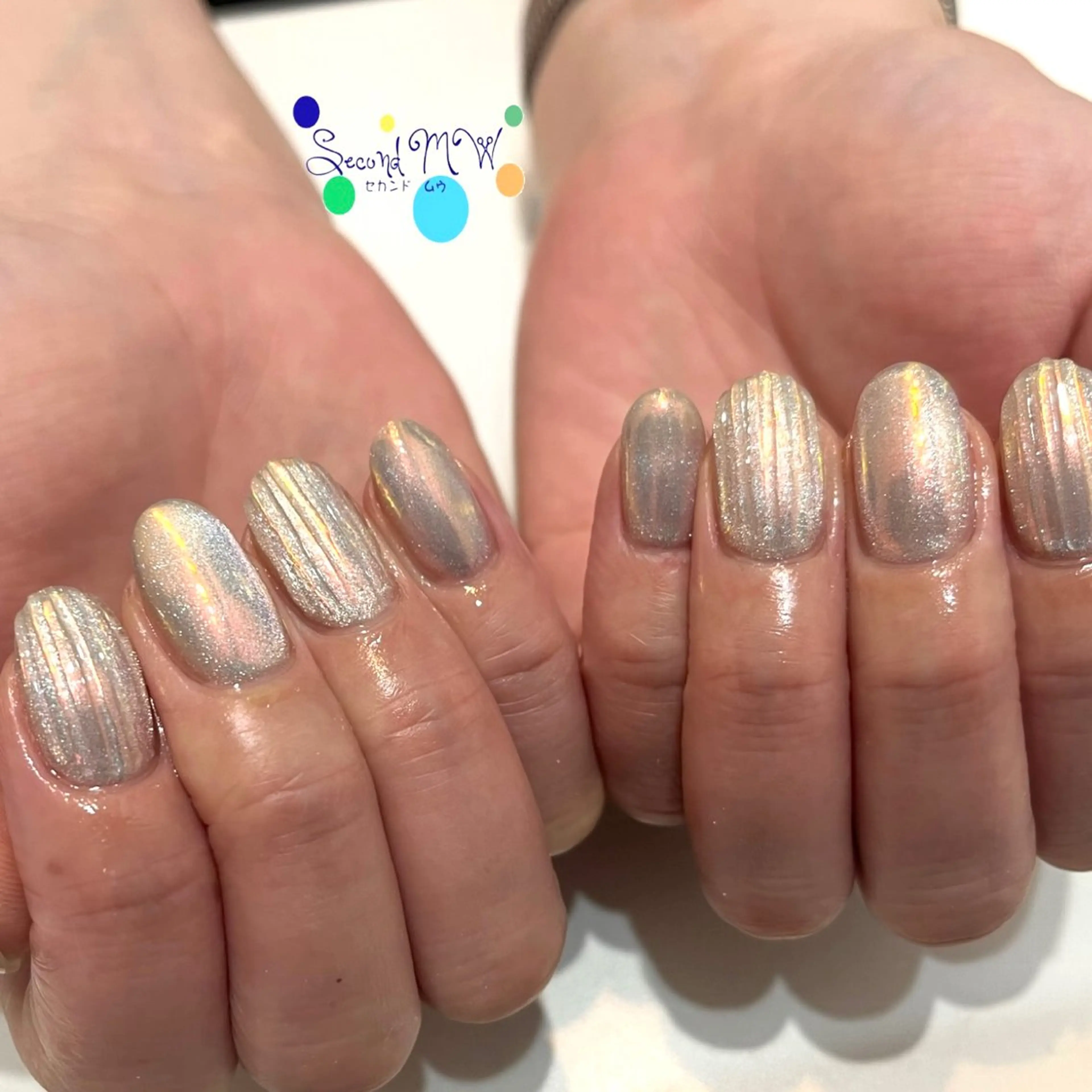 ネイル マグネットネイル ハンドネイル Second   MW所属・似合わせカラー💜 Kawatsureのネイルデザイン