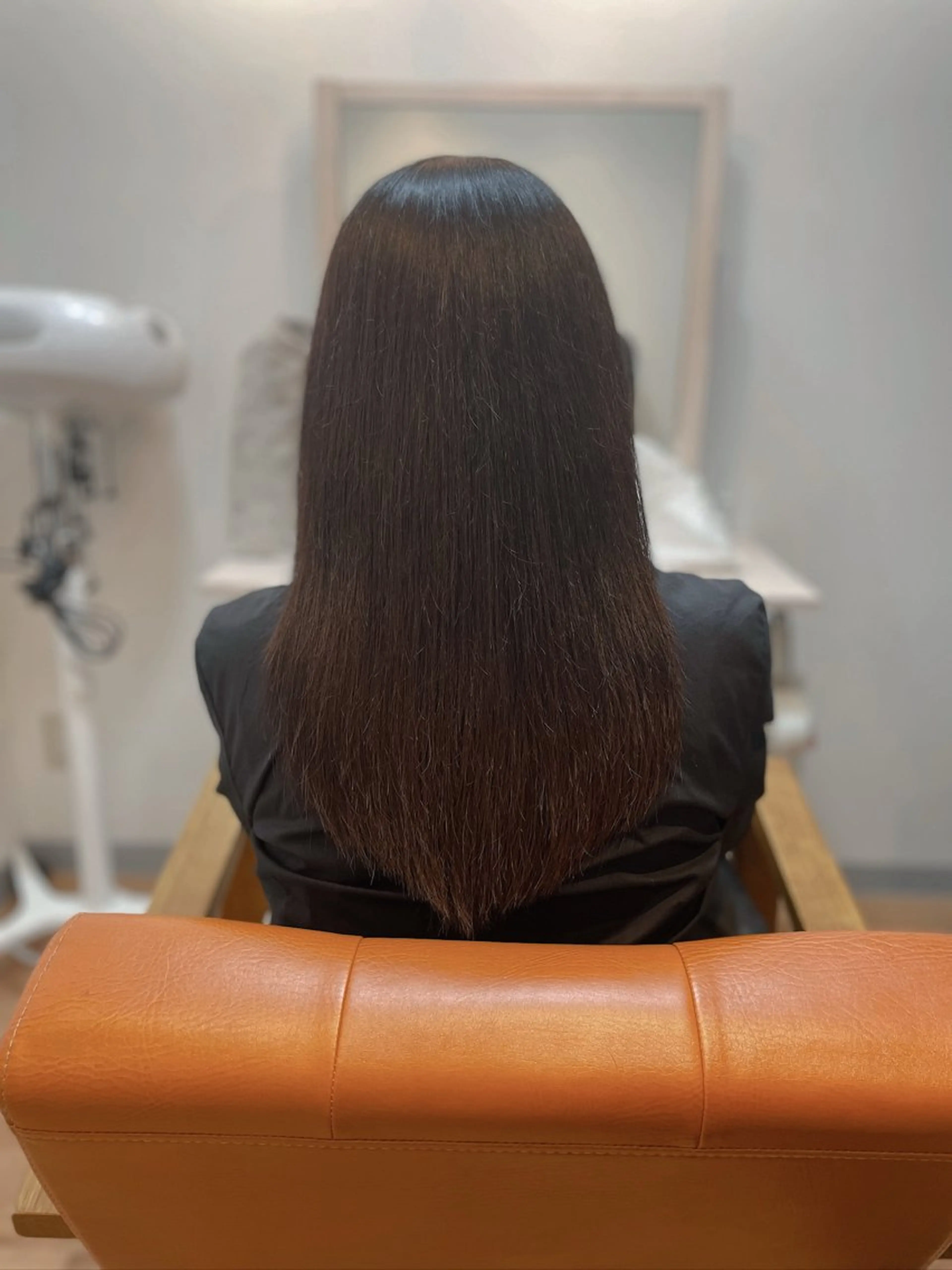 ロング ヘアカラー モデル募集中lore 中村かれんのヘアスタイル