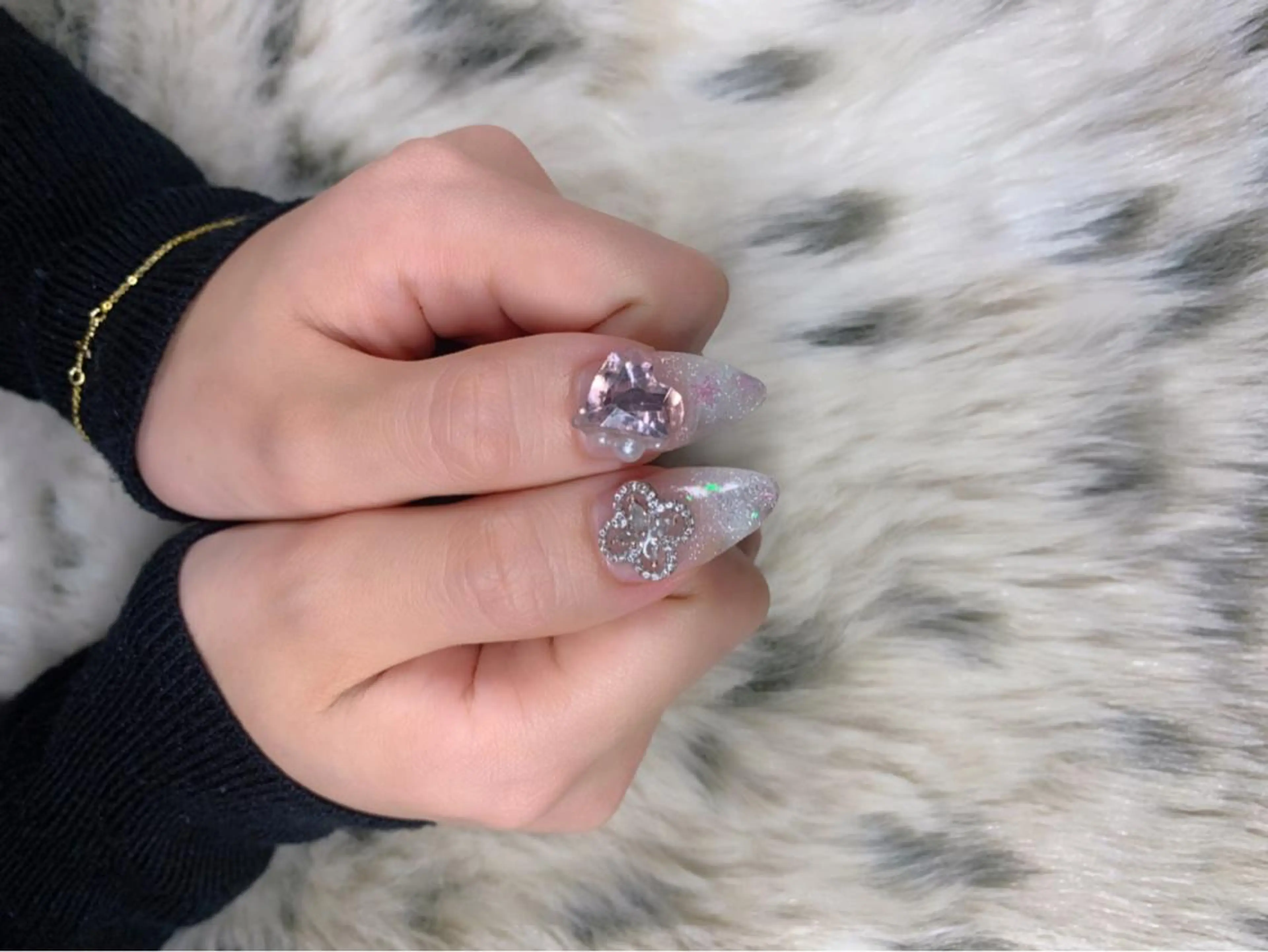 ネイル オーロラネイル スカルプネイル *･*MIMnail *･゜ﾟ･*:･*のネイルデザイン