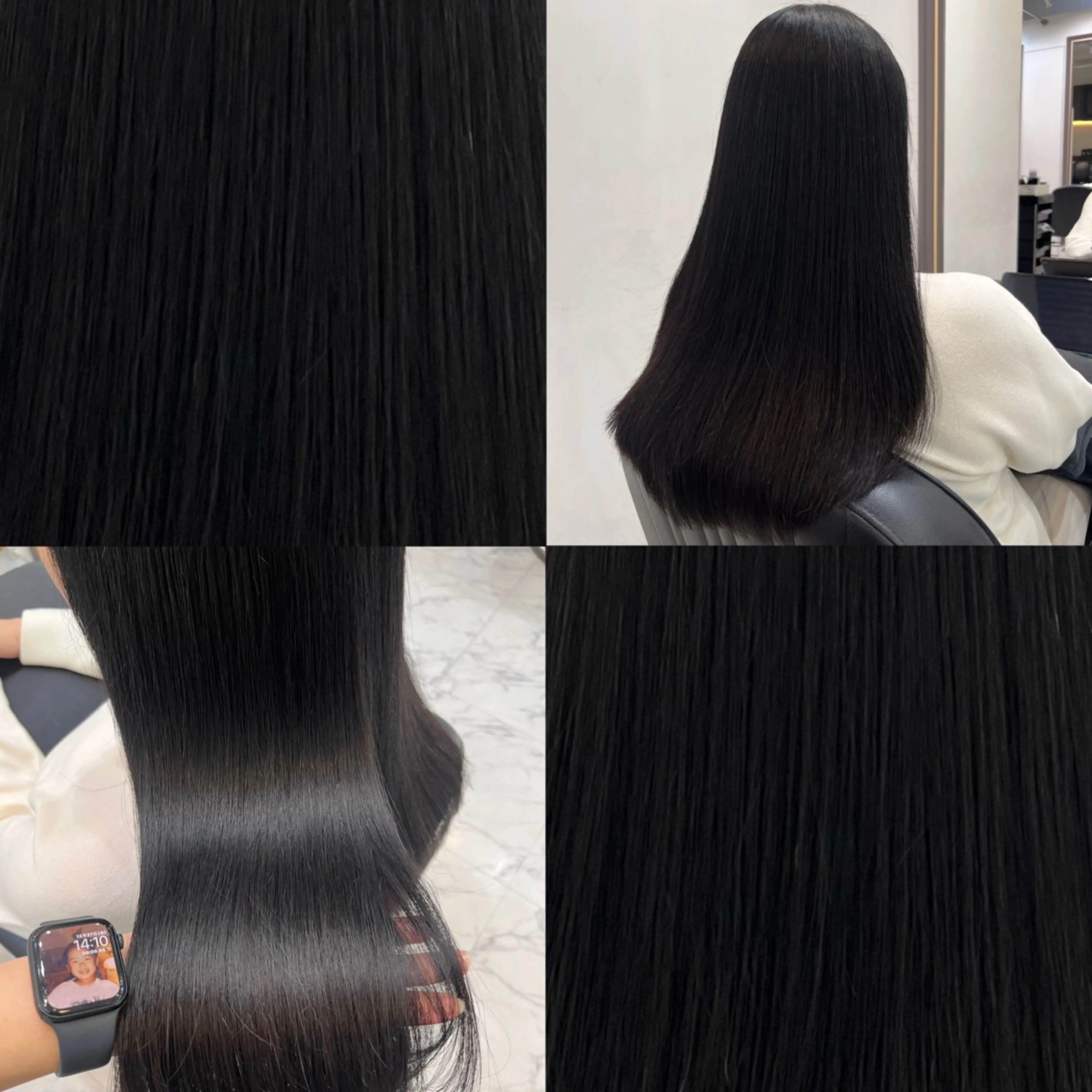 セミロング カラー トリートメント ヘアカラー トリートメント THE  ESCALA表参道所属・Hana🌷/ 透明感/艶髪/表参道のヘアスタイル