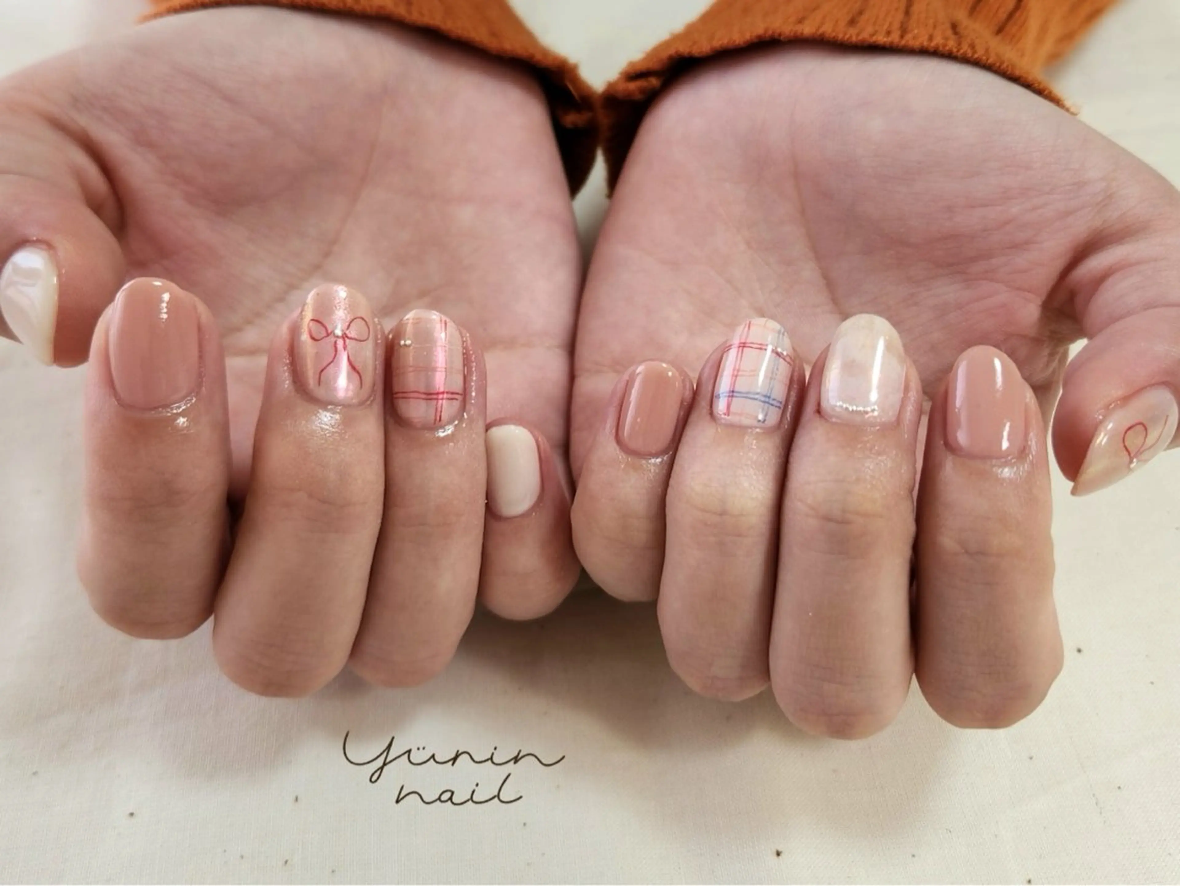 ネイル ハンドネイル ショートネイル専門 yurin nailのネイルデザイン
