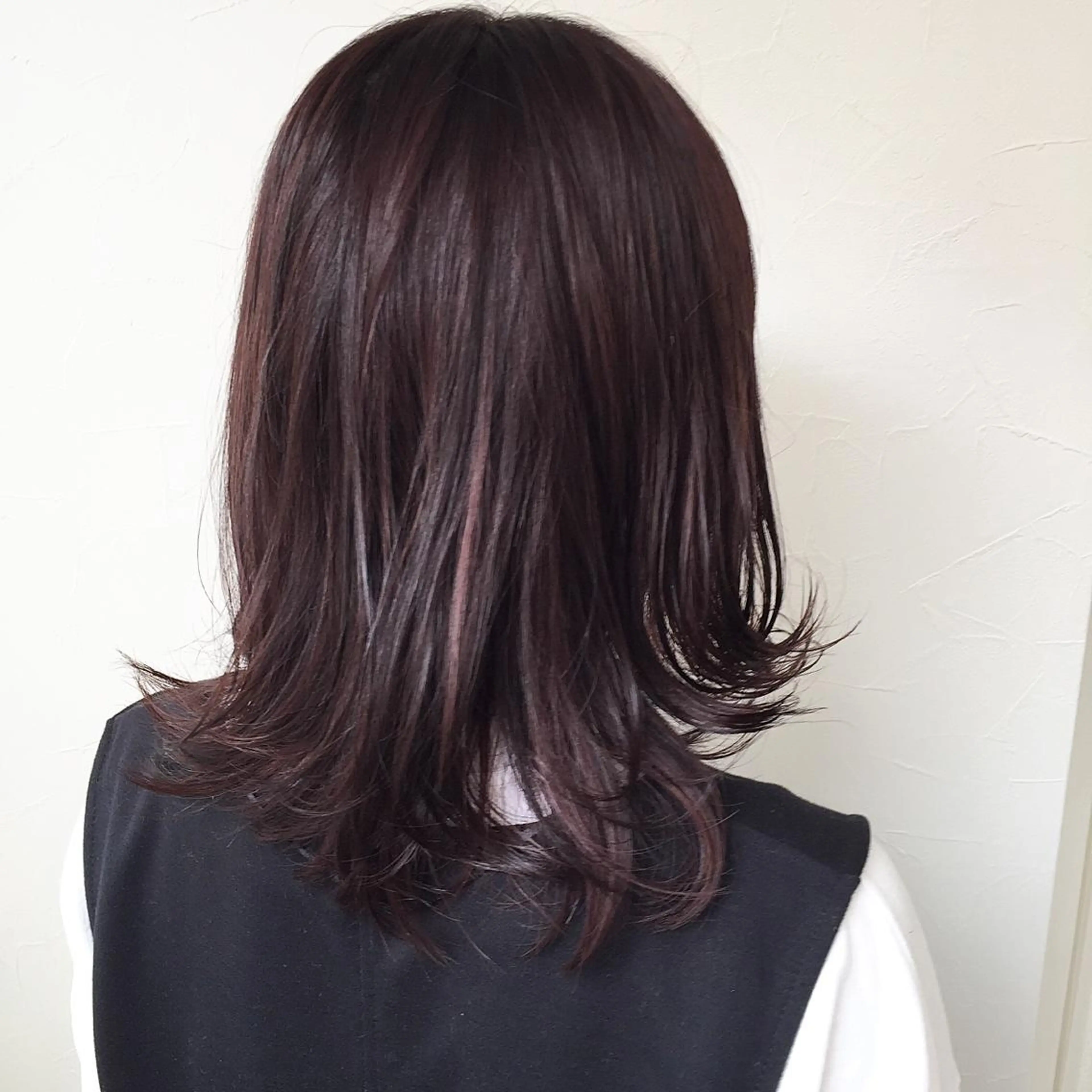 ミディアム カラー ピンクカラー トリートメント WHOLE所属・花井 啓好のヘアスタイル