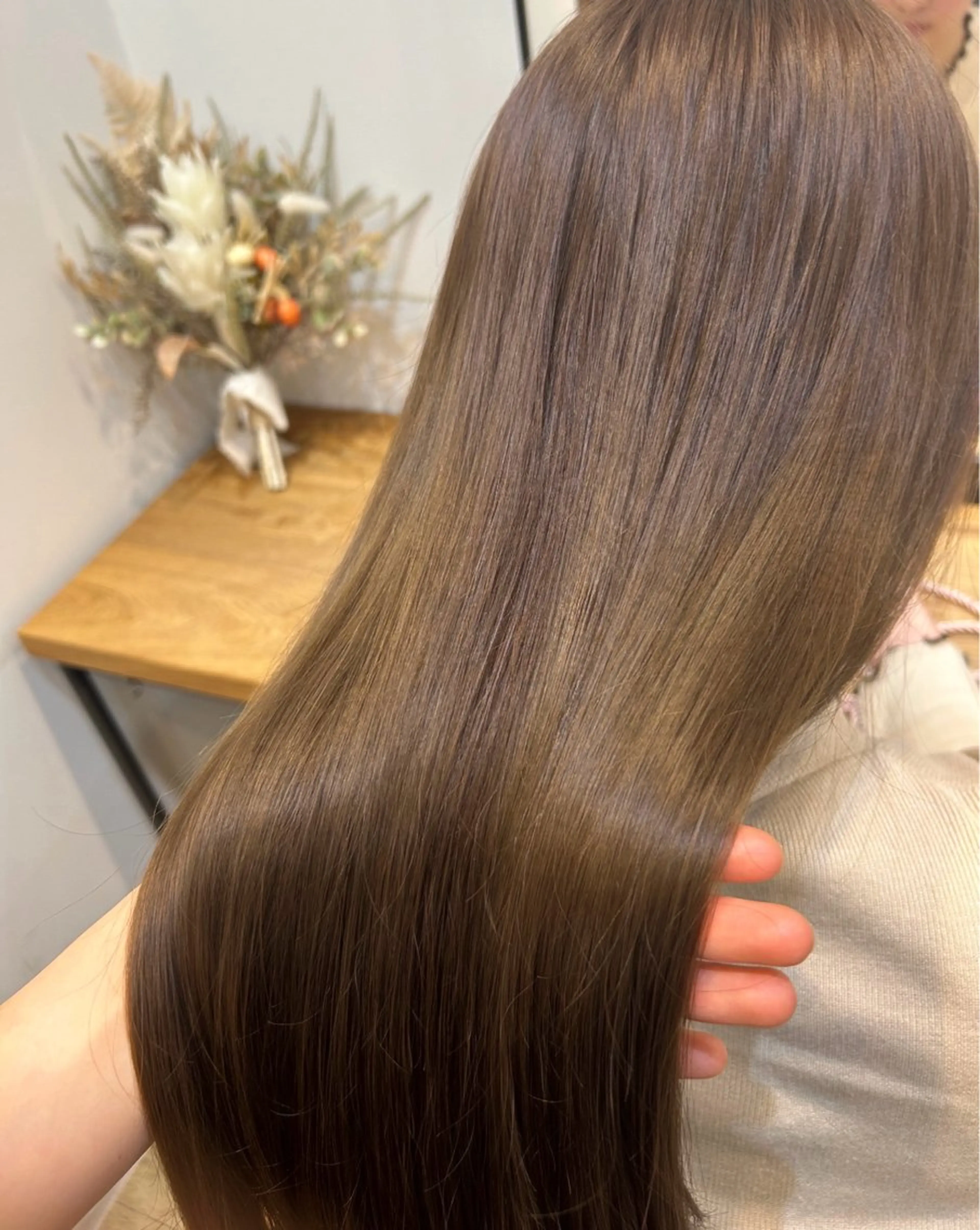 ロング knot by belle所属・明津 桜空のヘアスタイル